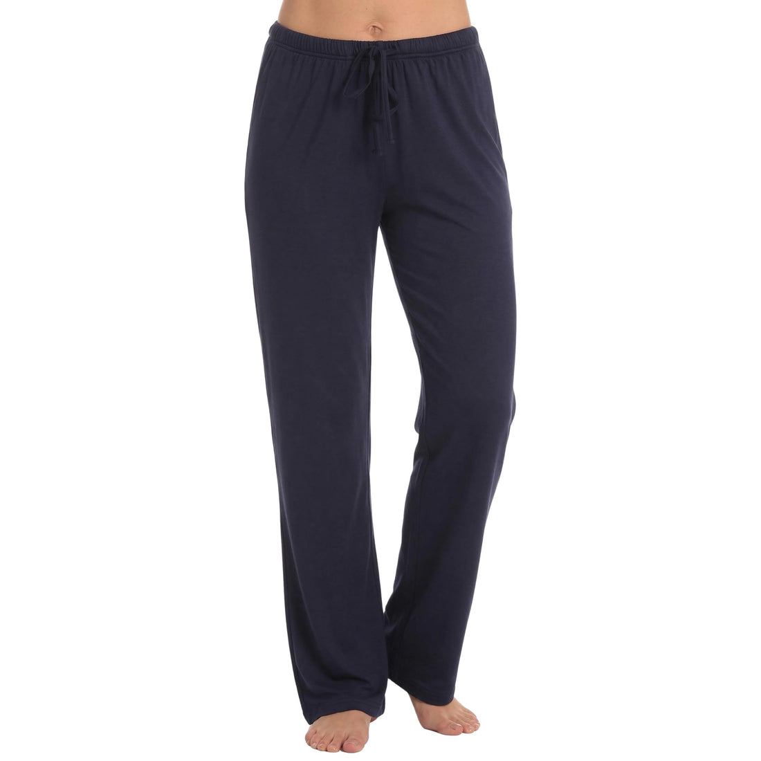 Just Love Women's Pajama Pants, Soft Stretch Jersey PJ Bottoms with Two Pockets, Elastic Waist and Drawstring