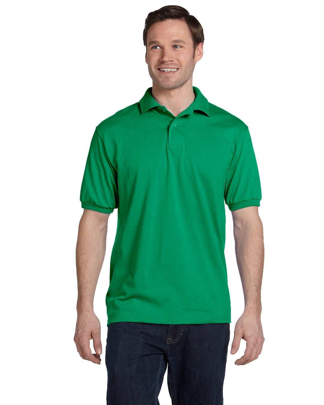 Jersey Polo by Hanes