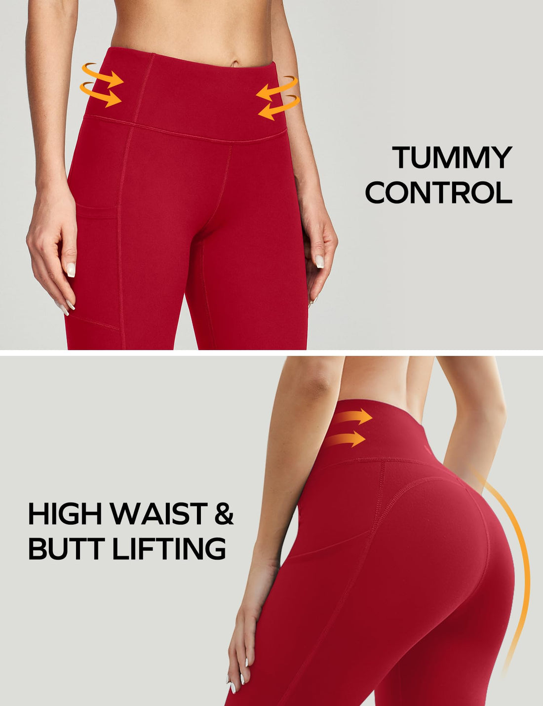 Ewedoos Women's Yoga Pants with Pockets Leggings for Women Tummy Control Workout Leggings for Women Compression Leggings