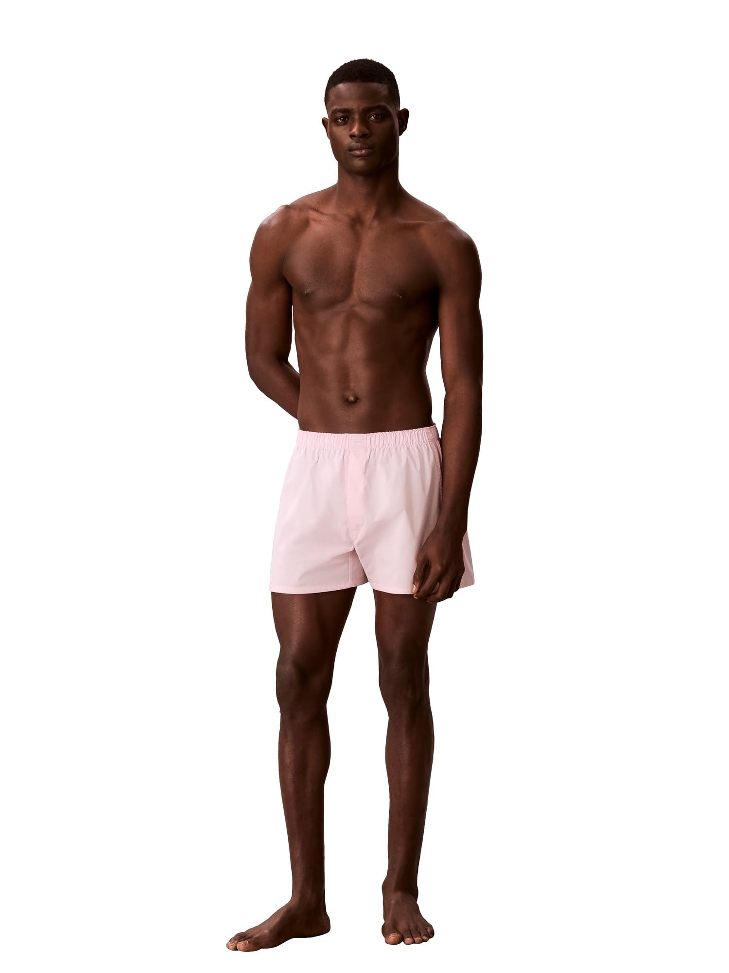 Calvin Klein Men's Underwear Cotton Classics 3-pack Woven Boxer
