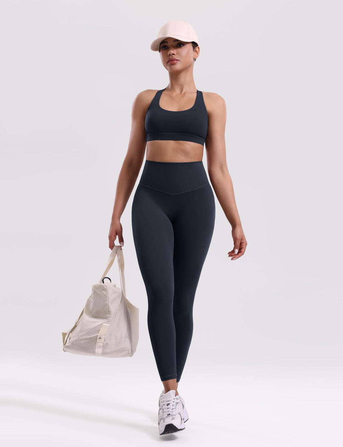 ENERBLOOM Yoga Leggings for Women Hidden Scrunch 25"/28"