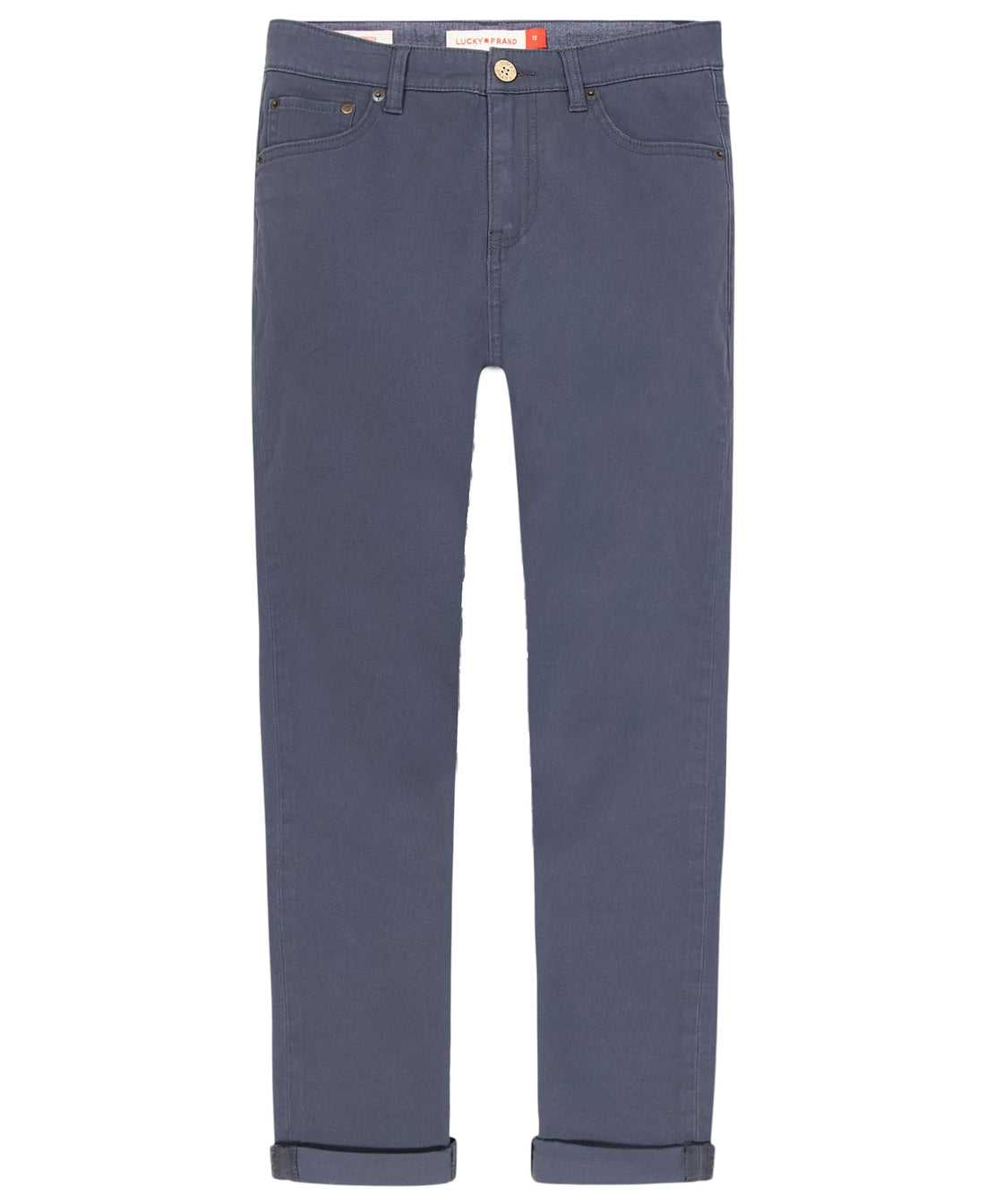 Lucky Brand Boys' Skinny Fit Stretch Twill Pants
