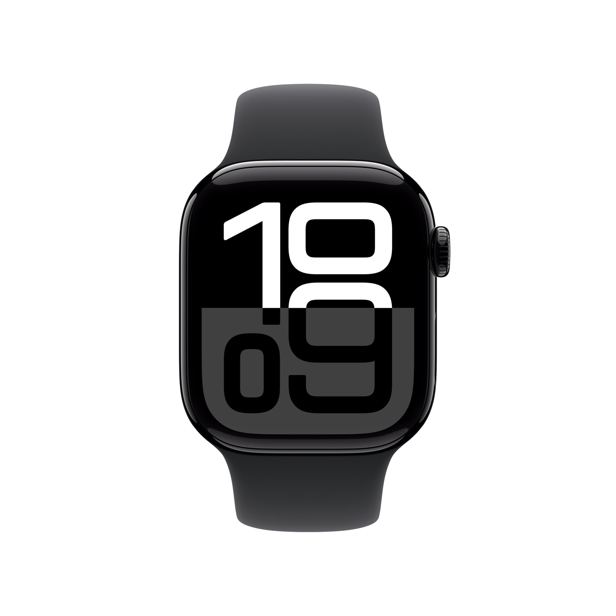 Apple Watch Series 10 [GPS 42mm case] Smartwatch with Silver Aluminum Case with Blue Cloud Sport Loop. Fitness Tracker, ECG App, Always-On Retina Display, Carbon Neutral