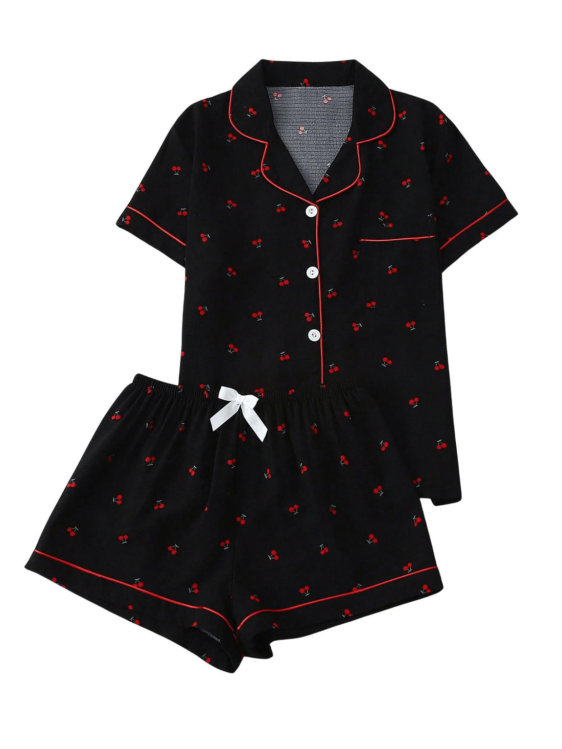 Verdusa Pajamas For Women Set 2 Piece Cute Pjs Sleepwear Lounge Sets