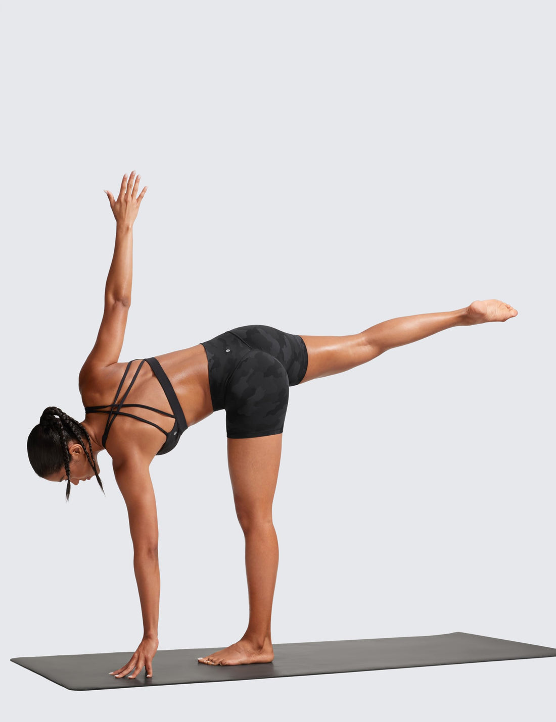 CRZ YOGA Secretsculpt Biker Shorts 4" | Booty Scrunch Butt, Butterlift, Buttery Soft, Moderate Compression, Workout, Pilates, No Front Seam, High Waist, for Women