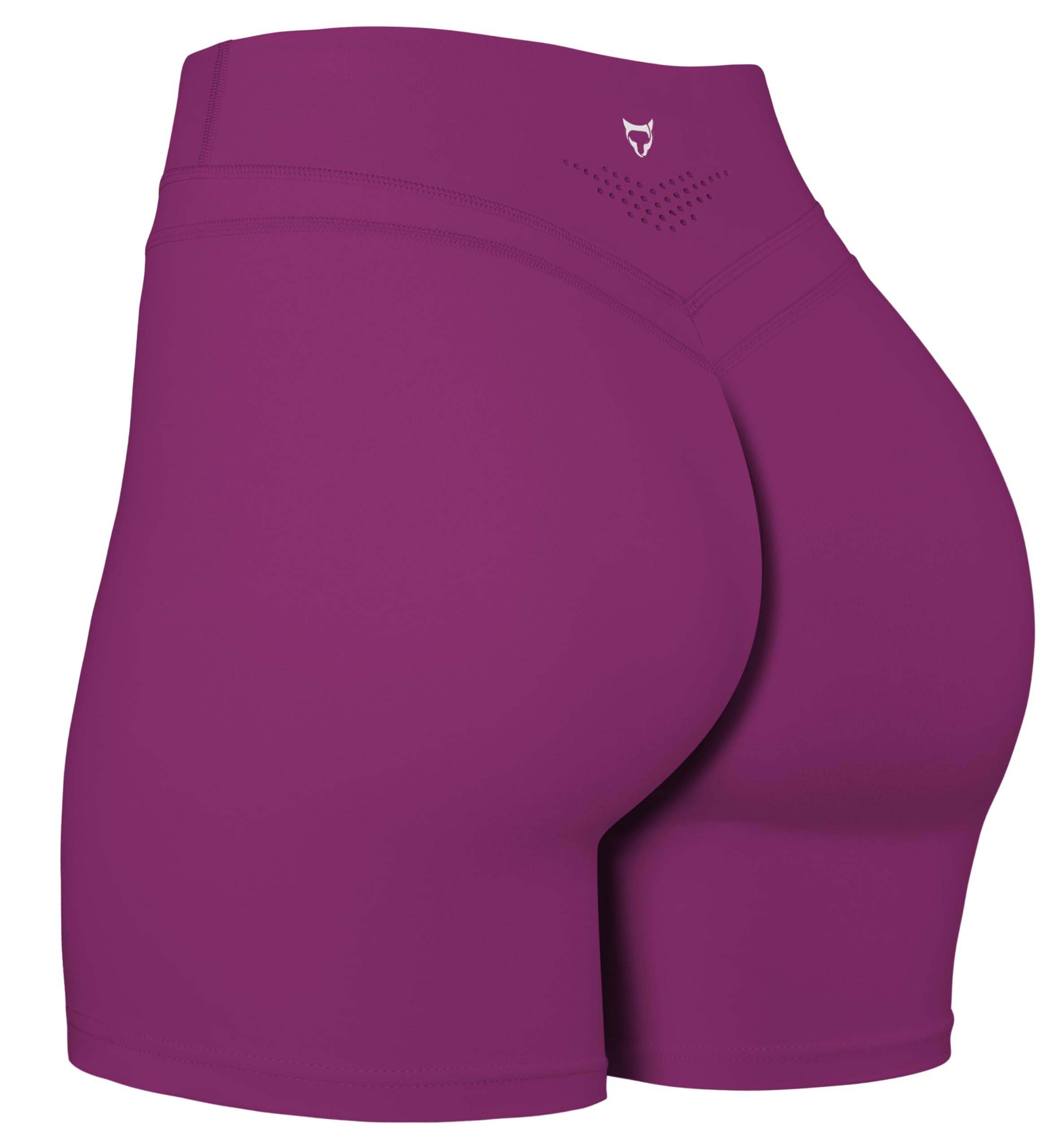TomTiger Yoga Shorts for Women Tummy Control High Waist Biker Shorts Exercise Workout Curve Lifting Tights Short Pants