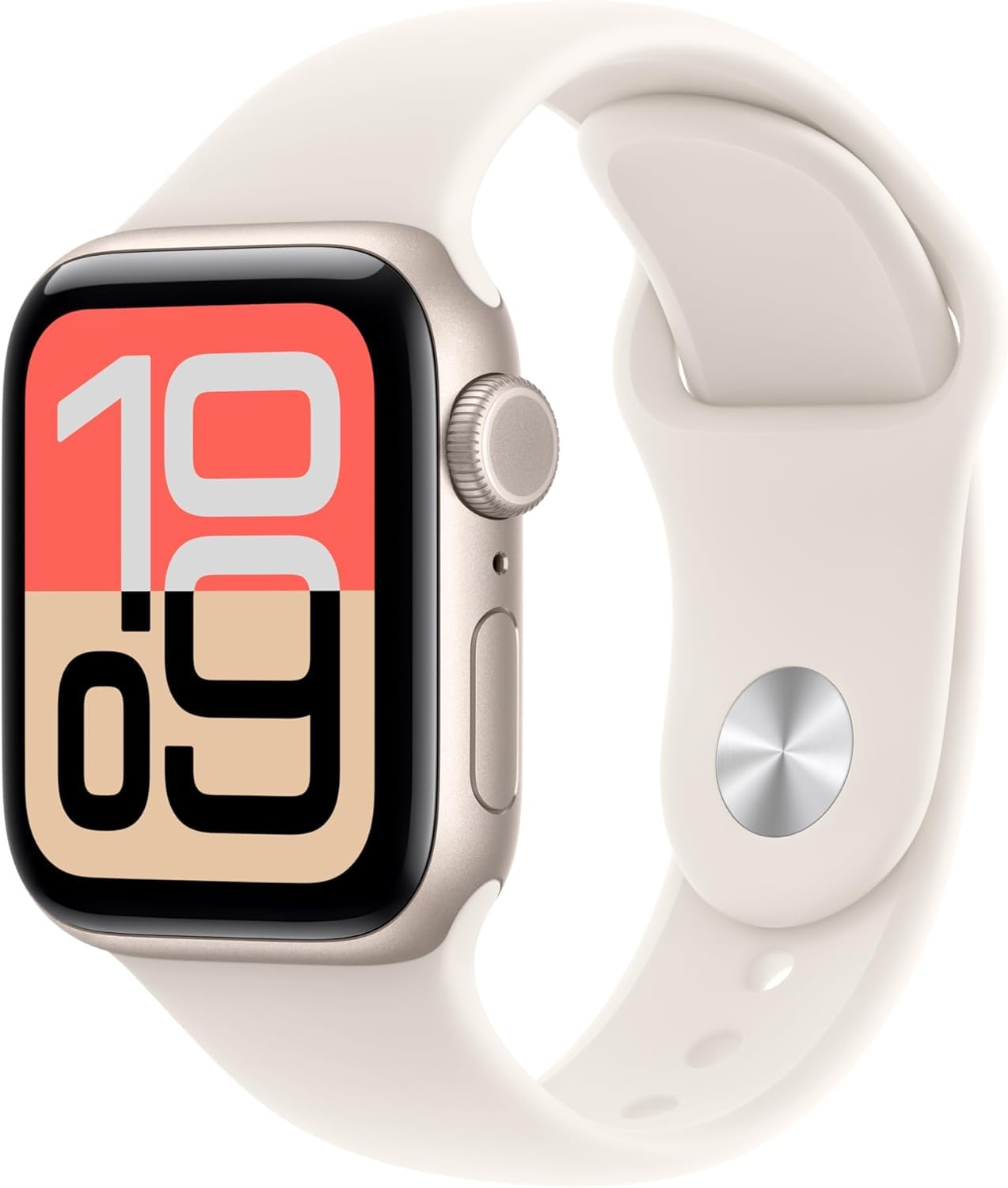 Apple Watch SE 3 [GPS + Cellular, 40mm] Midnight Aluminum Case with Black Sport Band, S/M (Renewed)