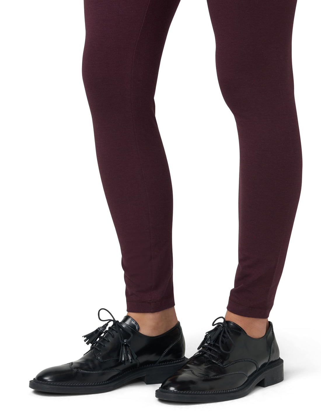HUE Women’s Cotton Ultra Legging with Wide Waistband, Available in Capri and Legging Length