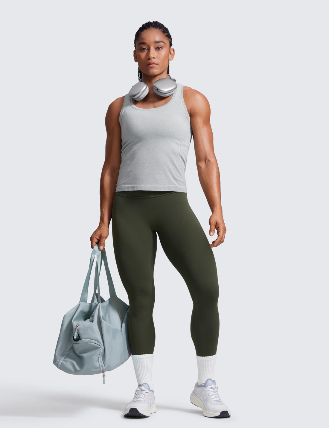 CRZ YOGA Secretsculpt Leggings 25" | Butterlift, Buttery Soft, Moderate Compression, Workout, Pilates, No Front Seam, Booty Scrunch Butt, High Waist, for Women