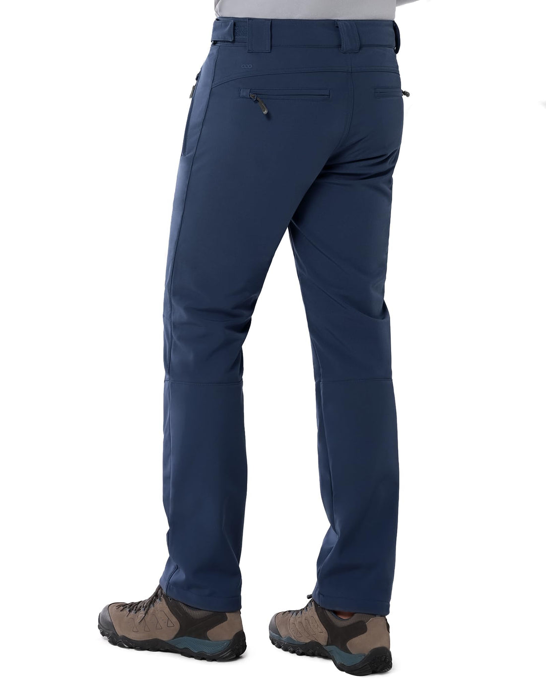 33,000ft Men's Winter Snow Ski Fleece Lined Pants Warm Waterproof Softshell Insulated for Snowboard Outdoor Work Hiking