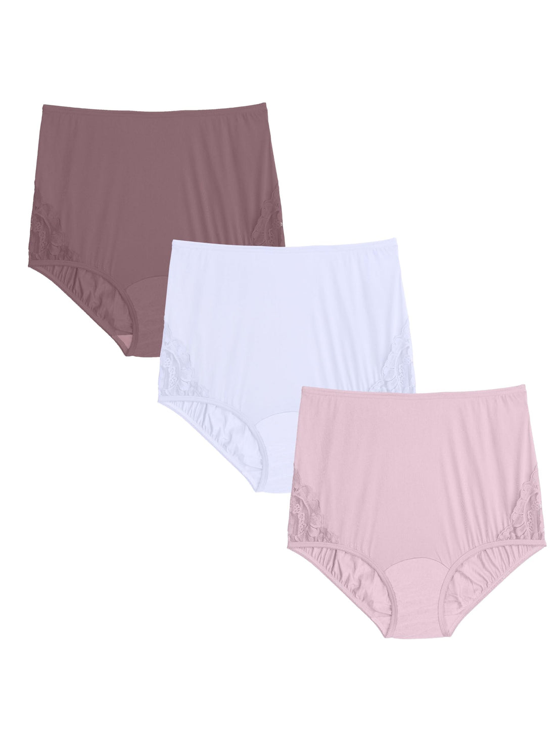 Vanity Fair Women's High Waisted Underwear, Full Coverage Ladies Panties, Perfectly Yours Briefs