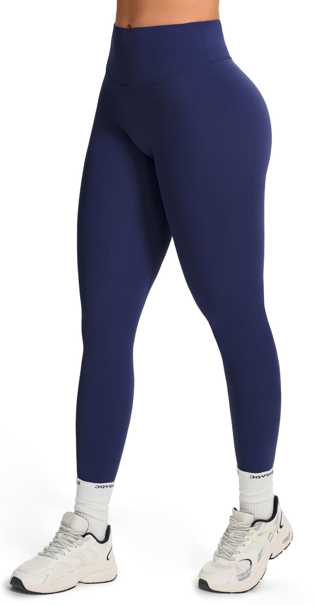 JOYSPELS Womens No Front Seam Workout Hidden Scrunch Legging 25"/ 28" High Waisted Booty Lifting Tummy Control Gym Yoga Pants