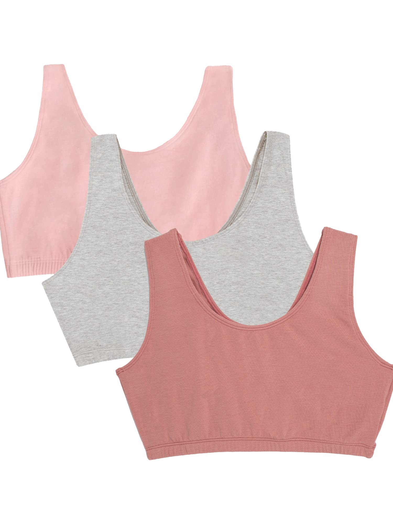 Fruit of the Loom Women's Cotton Tank Bra for Women - Ultimate Comfort & Breathable Fit