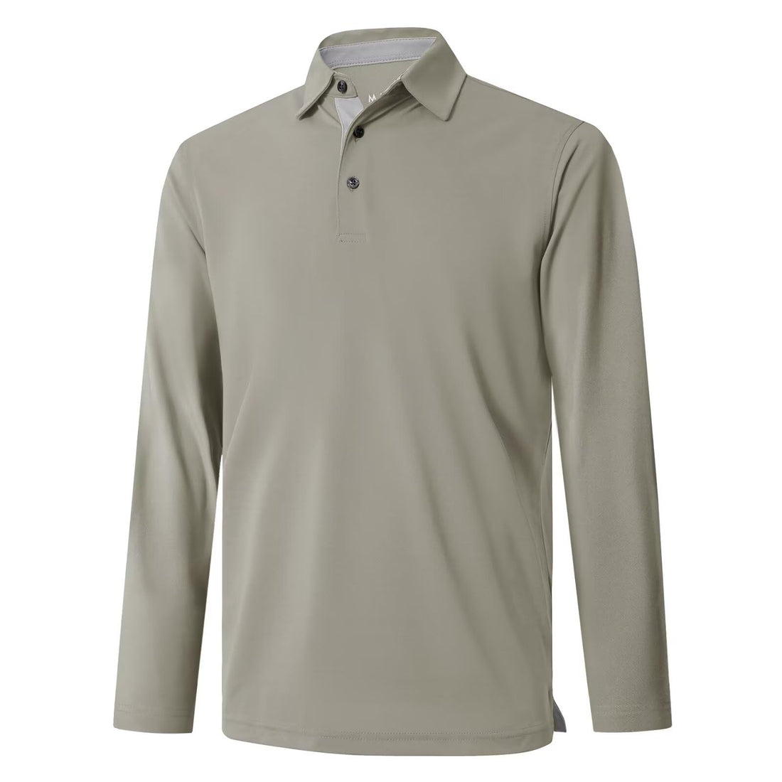 Mens Golf Shirt Short and Long Sleeve Moisture Wicking Dry Fit Performance Solid Casual Pique Golf Polo Shirts for Men