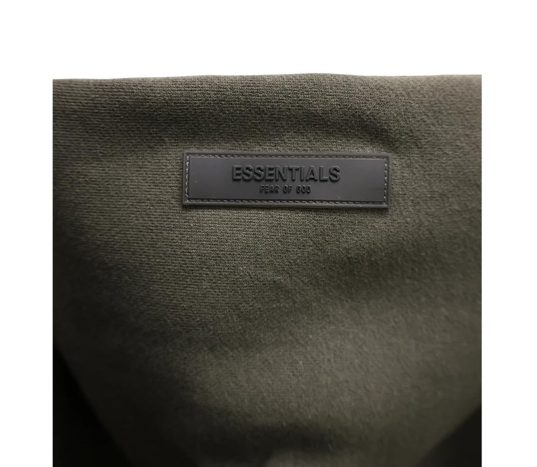 Essentials Basic Pullover Hoodie, Cotton Blend, Adult Oversized Men Size, One Size Down