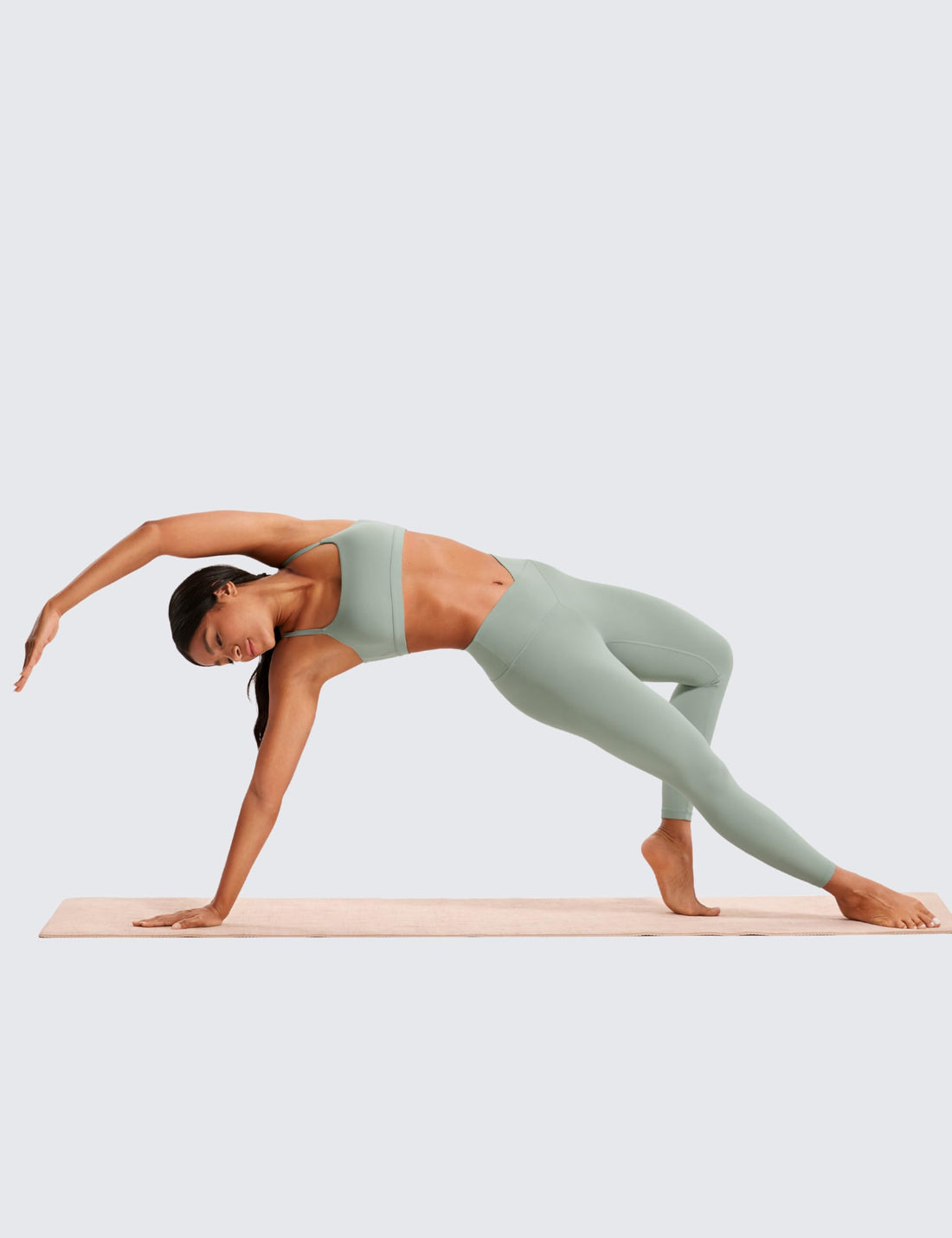 CRZ YOGA Crossover Waist Leggings 25"