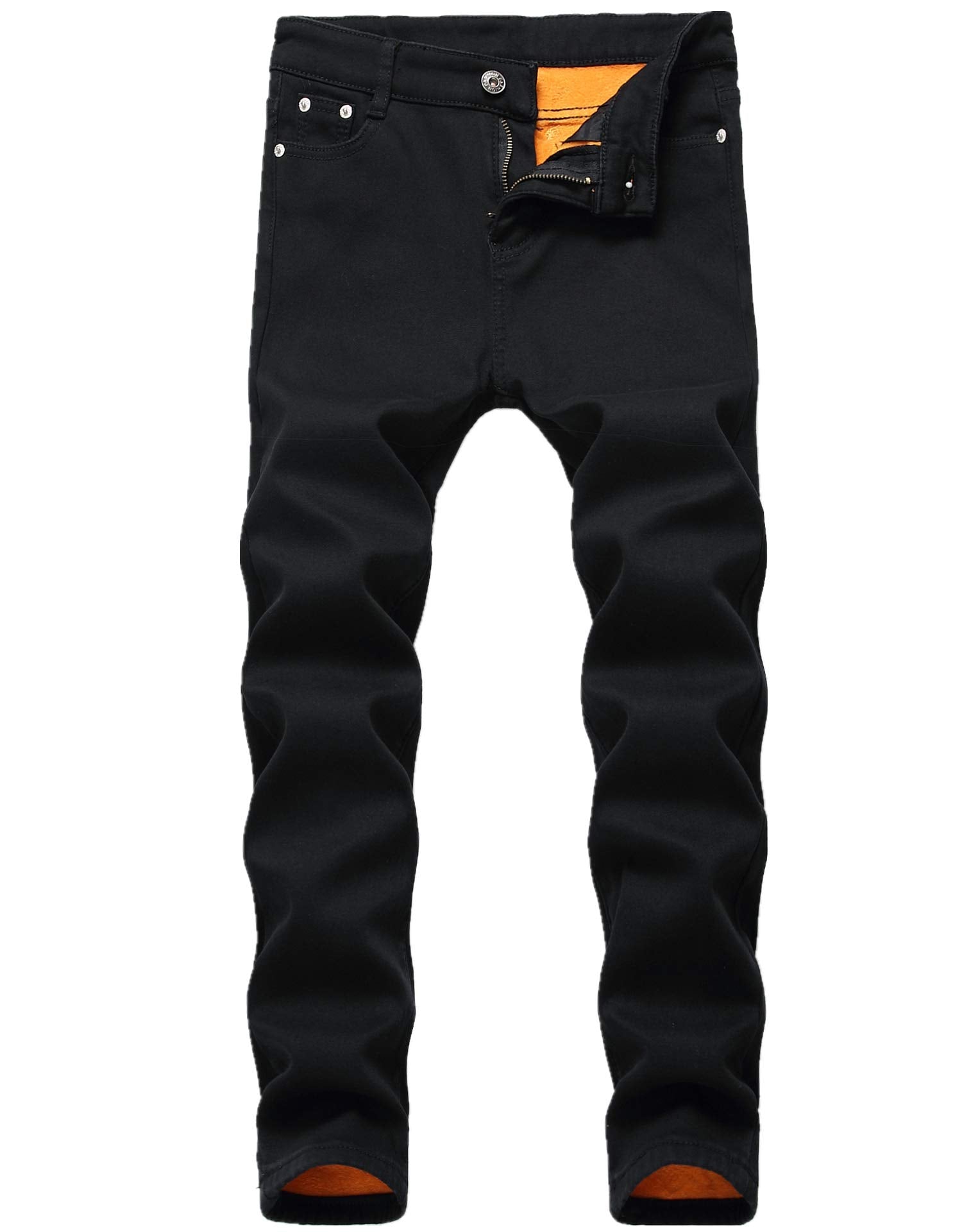 FREDD MARSHALL Boy's Fleece Lined Skinny Fit Jeans