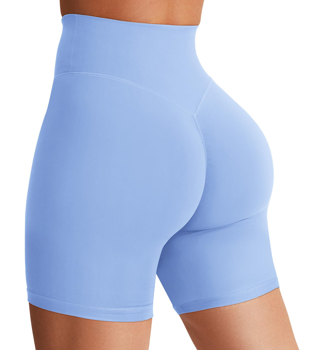 YEOREO SoftHue Women's Biker Shorts Workout Hidden Scrunch Gym Shorts | High Waist, Tummy Control, Buttery Soft, No Front Seam, Running Shorts, 3.6" /4.5" / 6"