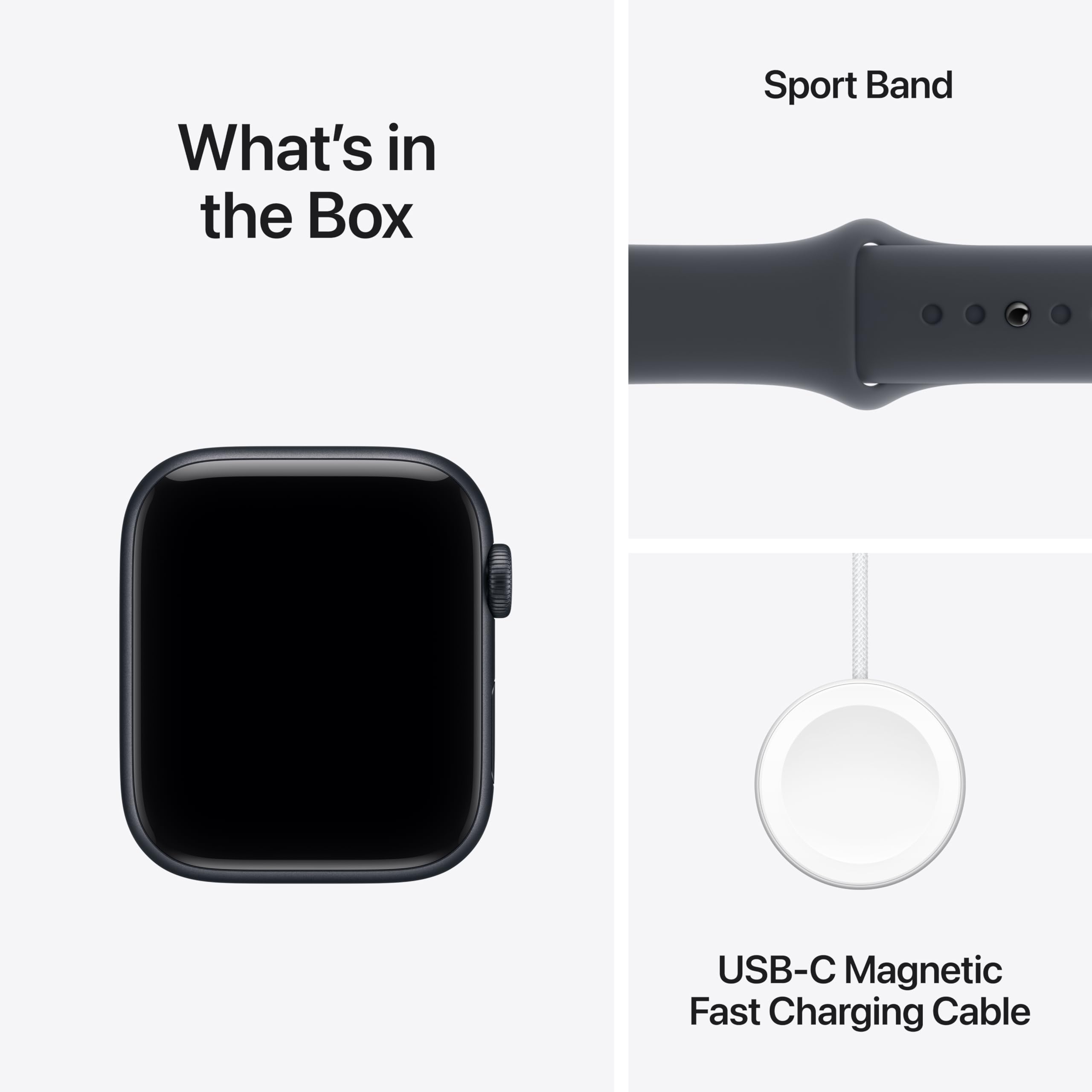 Apple Watch SE 3 [GPS 40mm] Smartwatch with Starlight Aluminum Case with Starlight Sport Band - S/M. Fitness and Sleep Trackers, Heart Rate Monitor, Always-On Display, Water Resistant