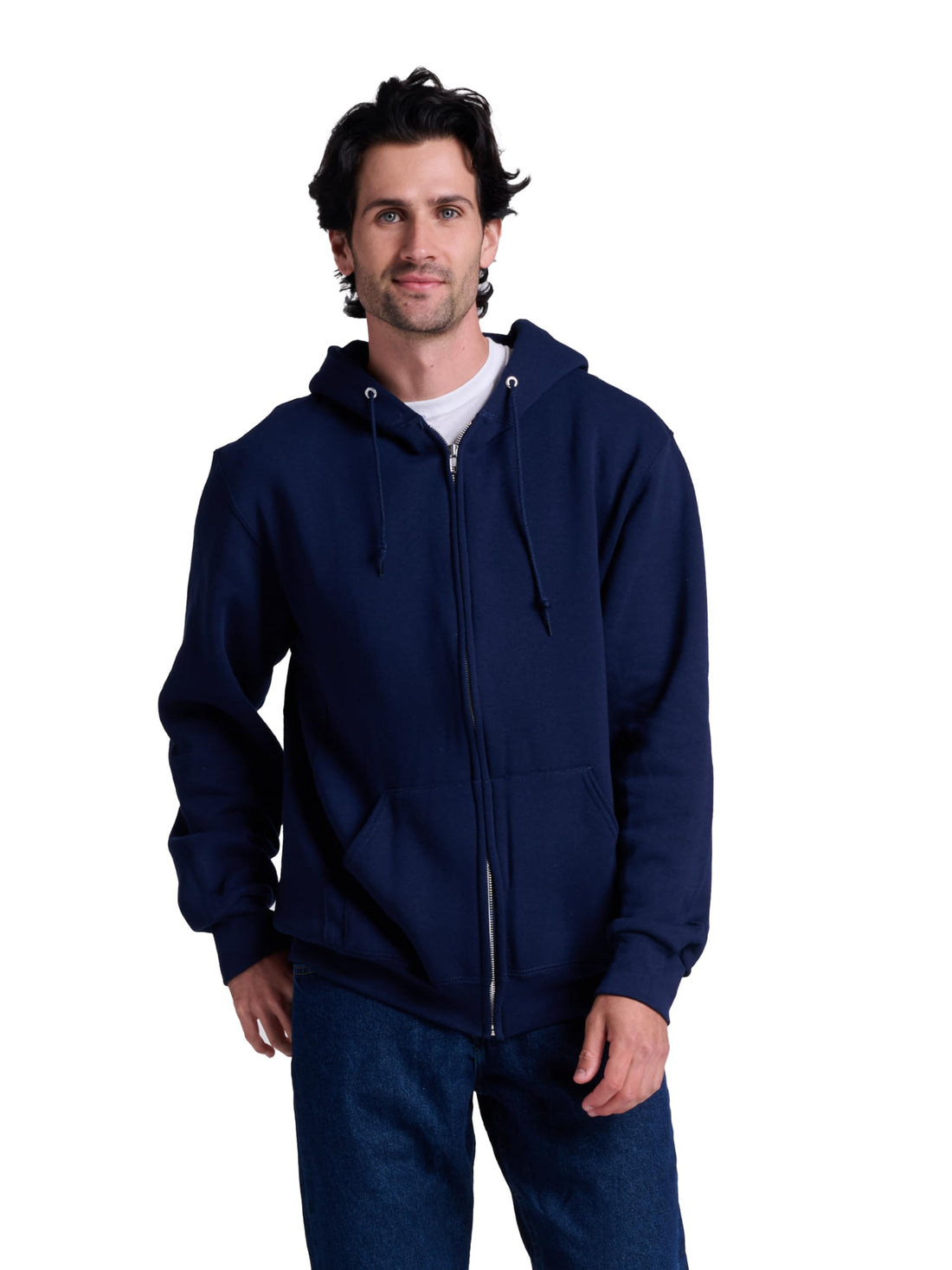 Russell Athletic mens Dri-power Fleece Hoodies, Moisture Wicking, Cotton Blend, Relaxed Fit, Sizes S-4x