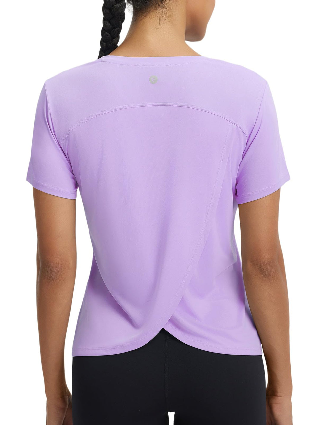 baleaf Women's Athletic Tops Short Sleeve Workout Shirts | Quick Dry, Moisture-wicking, Breathable, Lightweight, Stretchy, Sun Protection, Crew Neck, for Running, Gym, Tennis, Yoga