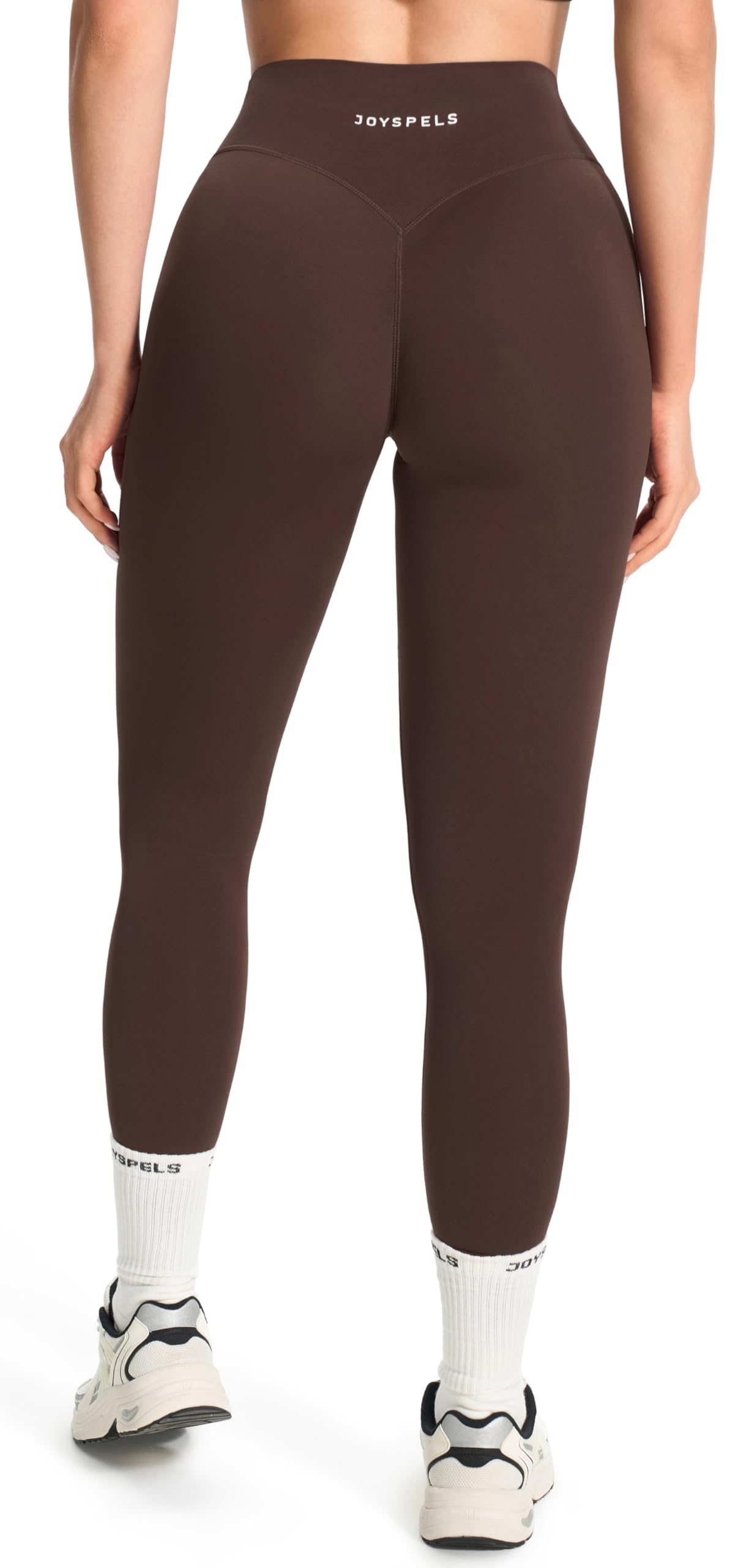 JOYSPELS Womens No Front Seam Workout Hidden Scrunch Legging 25"/ 28" High Waisted Booty Lifting Tummy Control Gym Yoga Pants