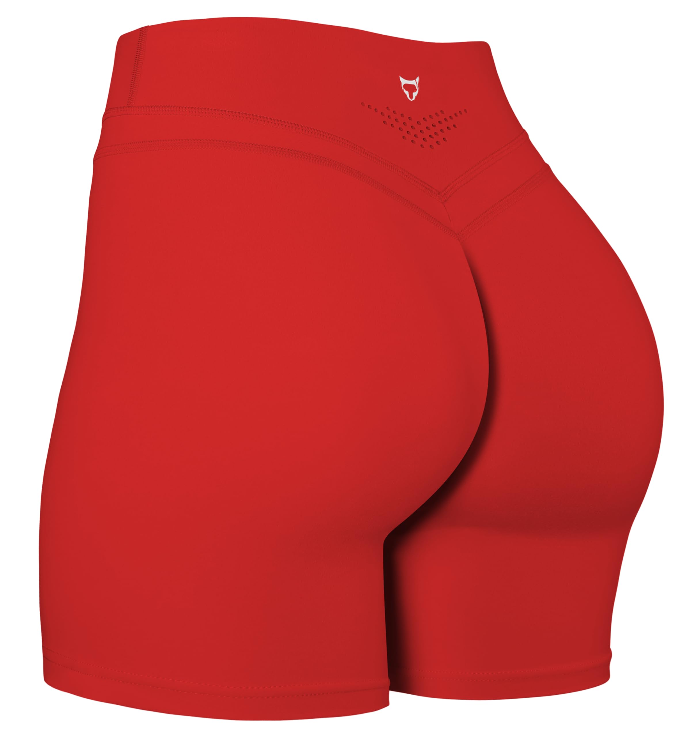 TomTiger Yoga Shorts for Women Tummy Control High Waist Biker Shorts Exercise Workout Curve Lifting Tights Short Pants