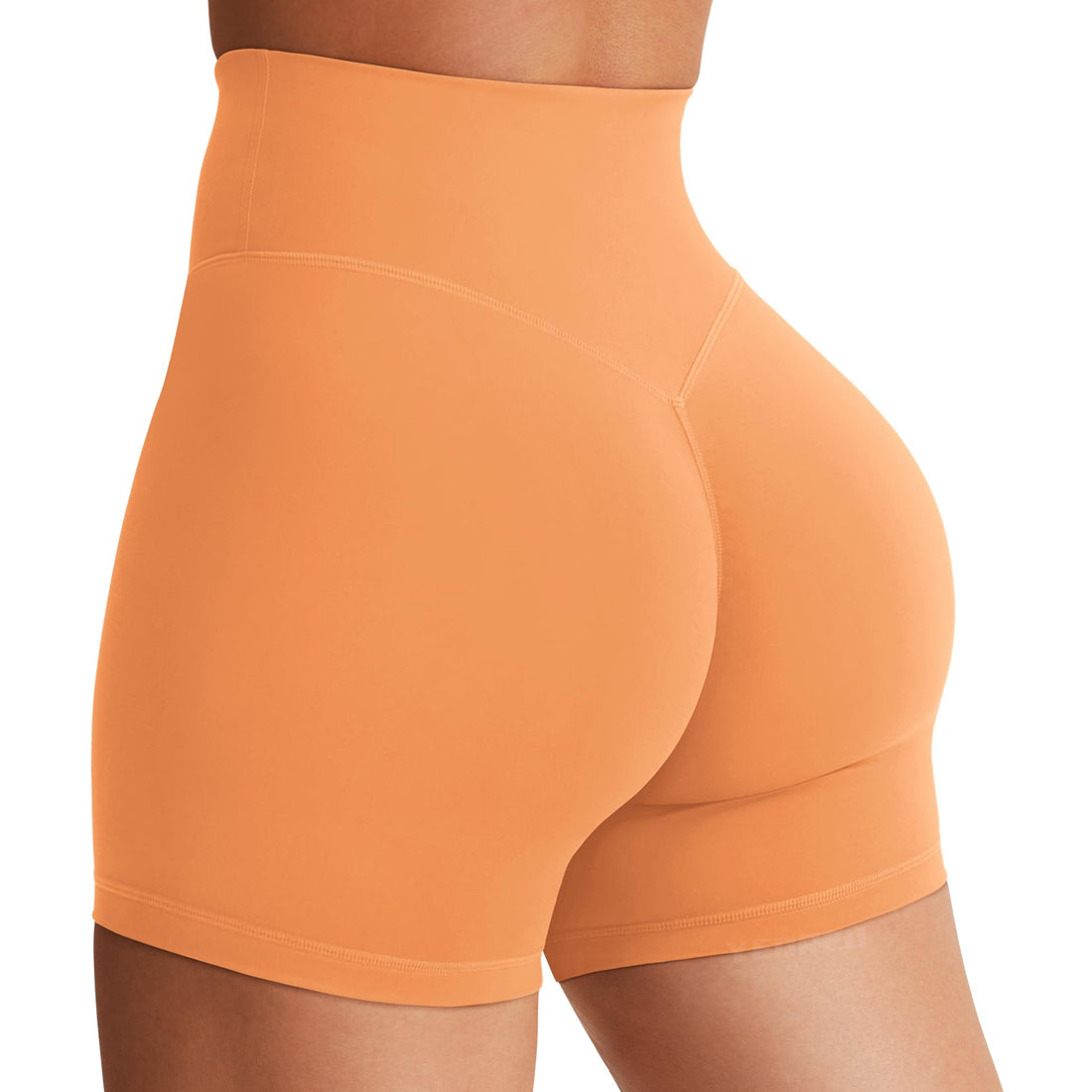 YEOREO SoftHue Women's Biker Shorts Workout Hidden Scrunch Gym Shorts | High Waist, Tummy Control, Buttery Soft, No Front Seam, Running Shorts, 3.6" /4.5" / 6"