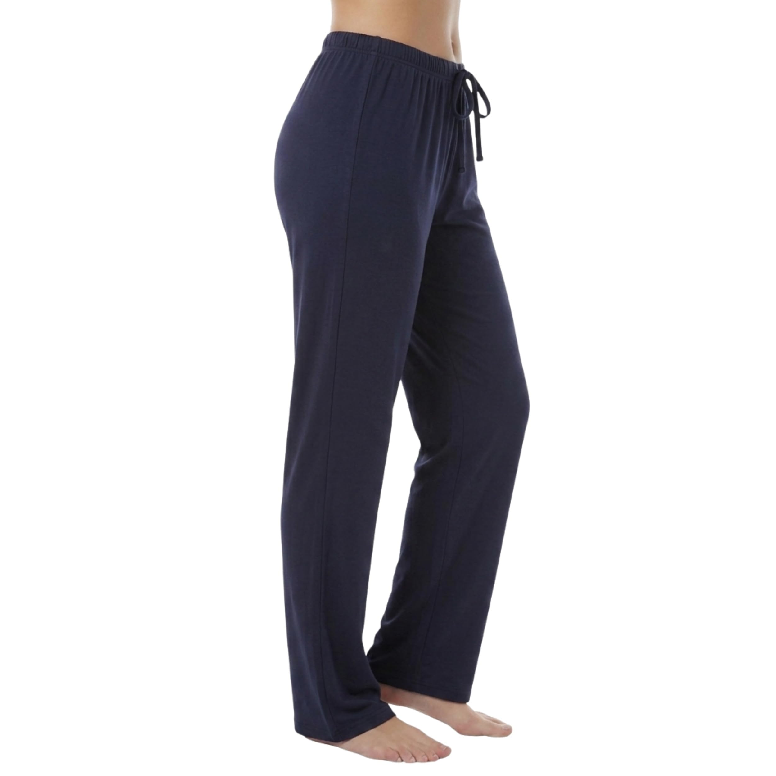 Just Love Women's Pajama Pants, Soft Stretch Jersey PJ Bottoms with Two Pockets, Elastic Waist and Drawstring