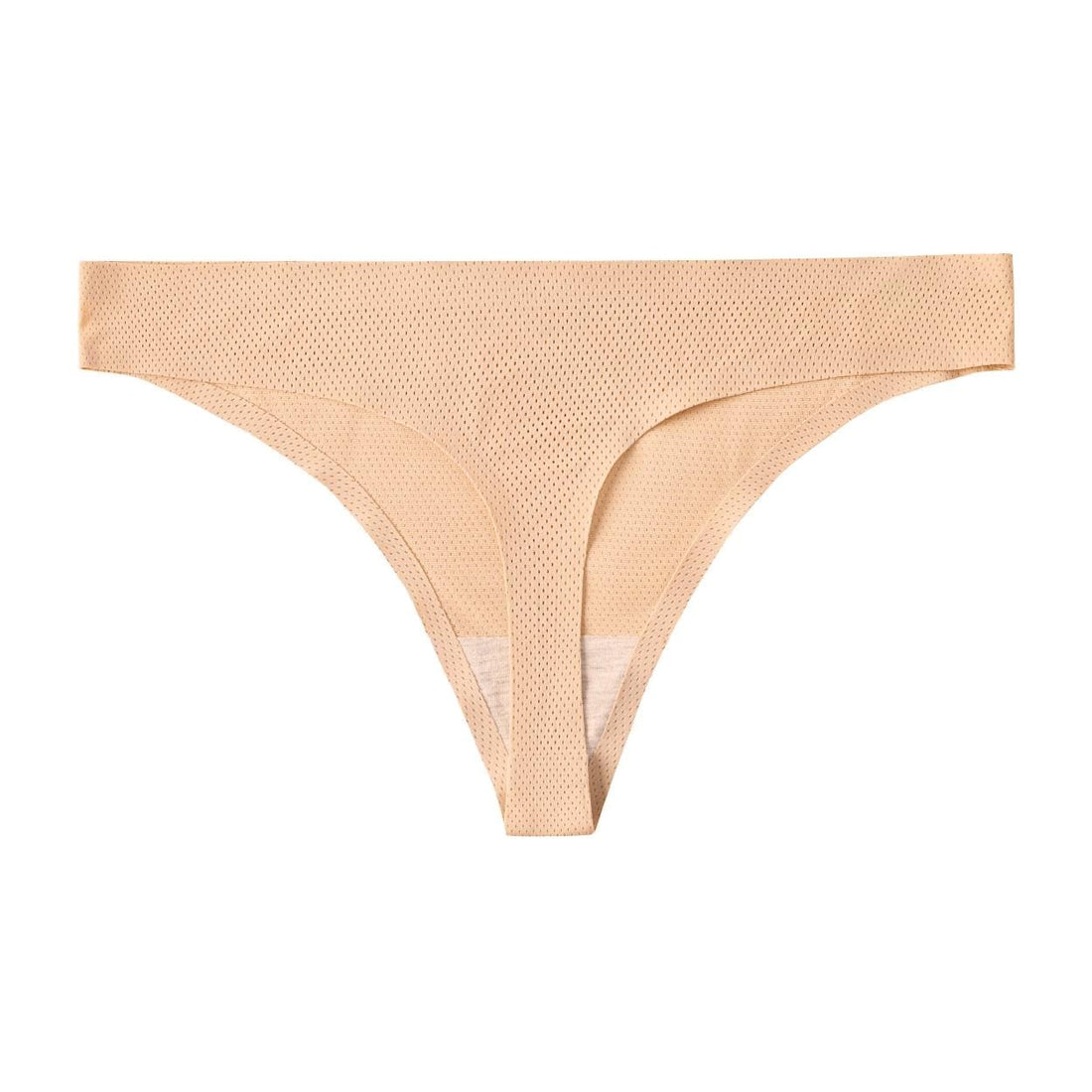 voenxe Seamless Women Underwear Thongs,No Show Ladies Workout Thong,5 Pack | Invisible Breathable Comfortable Mesh Panties,No Seam Soft Low Rise Cut Athletic Undies for Sports Gym Running Exercise Work