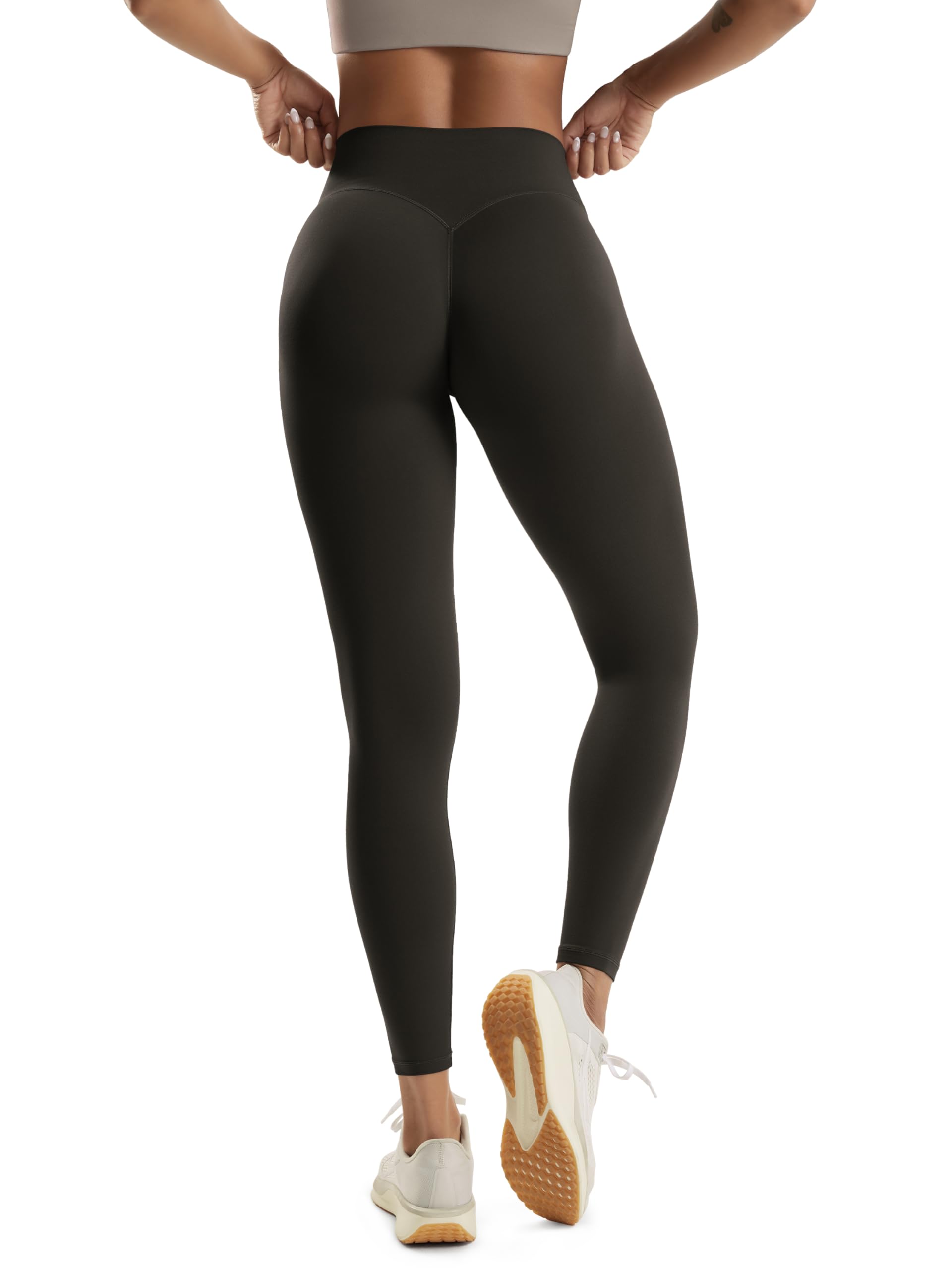 ODODOS Hidden Scrunch Butt Lifting Leggings for Women - 25" / 27" / 29" No Front Seam High Waist Booty Sculpting Yoga Pants