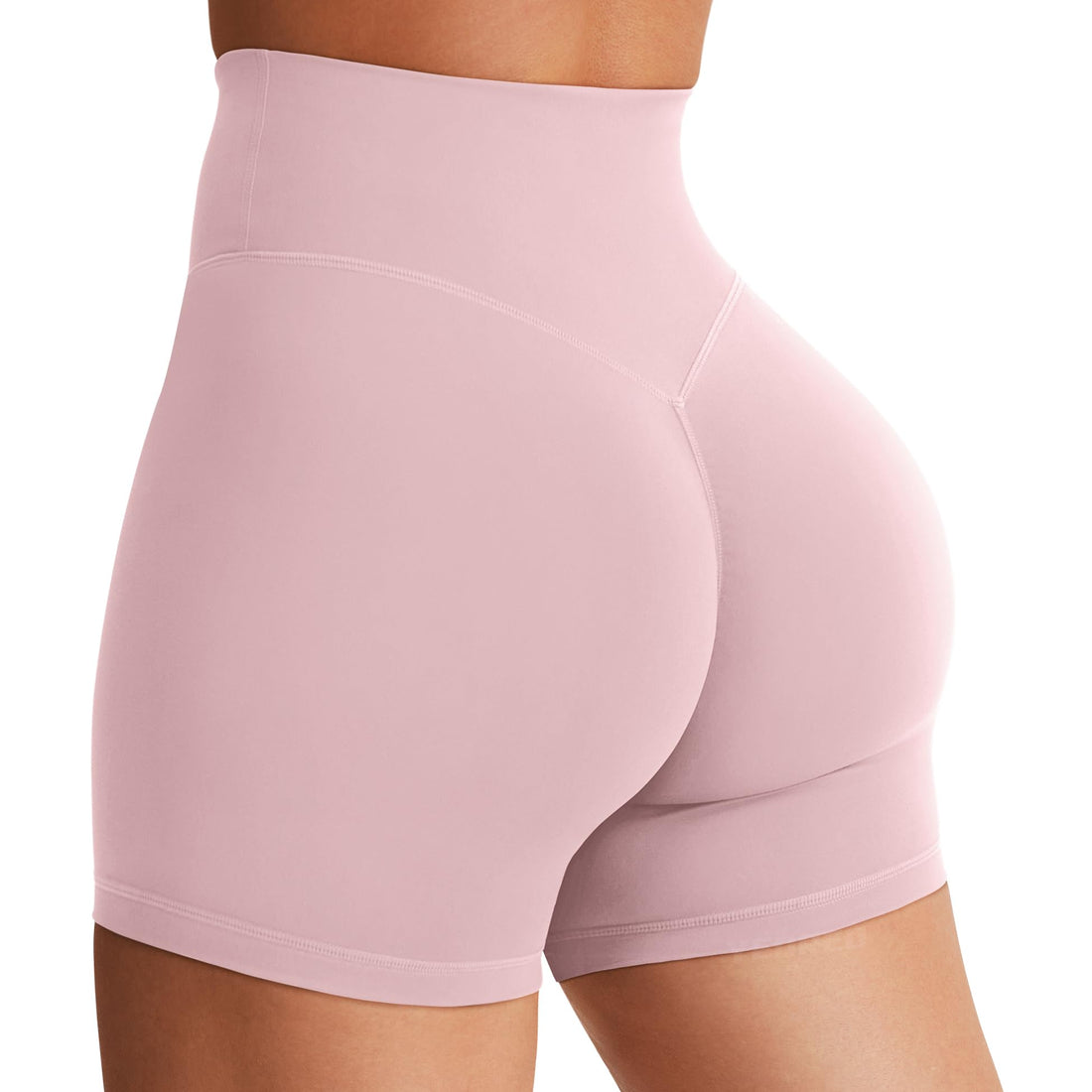 YEOREO SoftHue Women's Biker Shorts Workout Hidden Scrunch Gym Shorts | High Waist, Tummy Control, Buttery Soft, No Front Seam, Running Shorts, 3.6" /4.5" / 6"