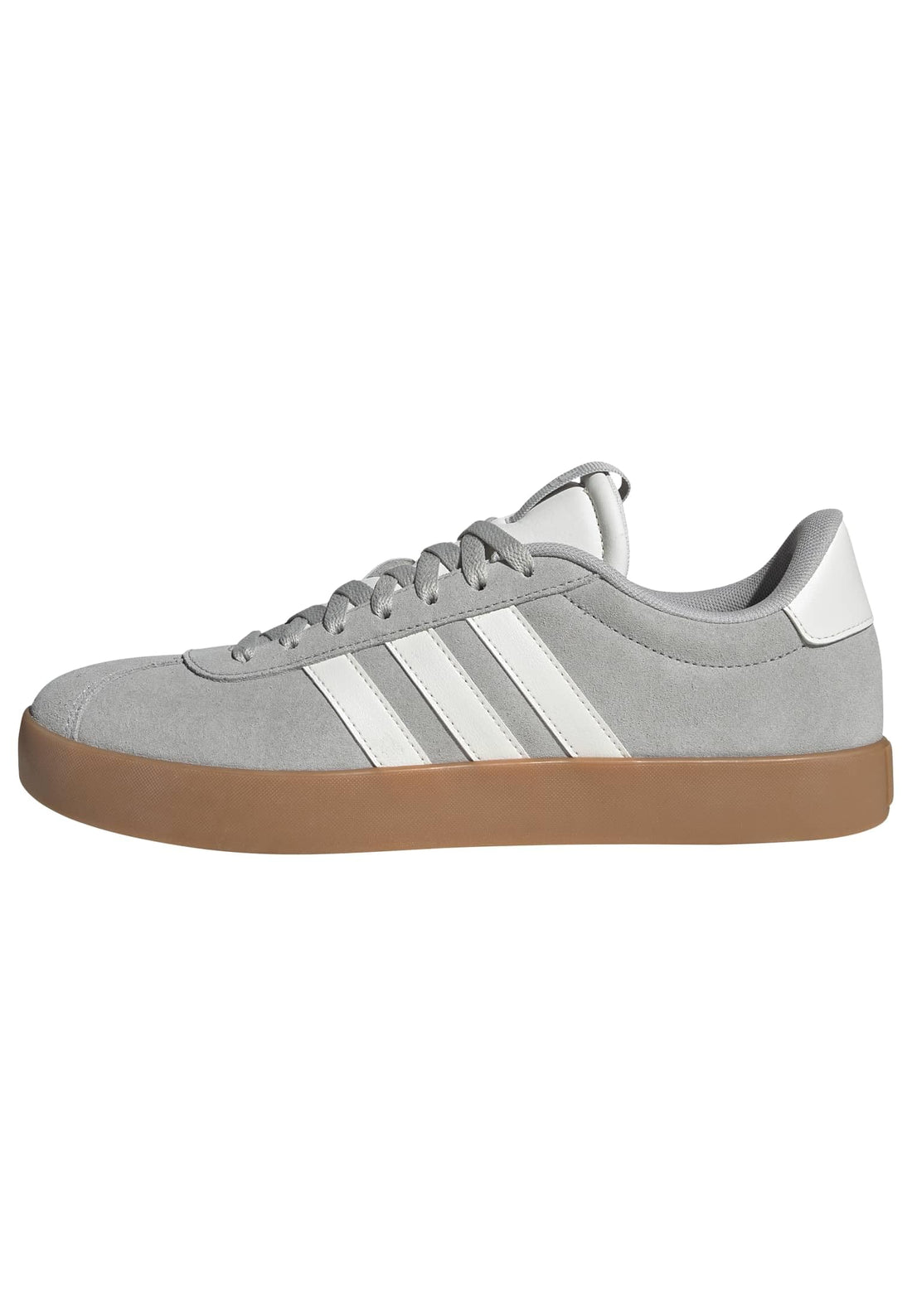 adidas Vl Court 3.0 Lace Up Sneakers Shoes Casual - Grey