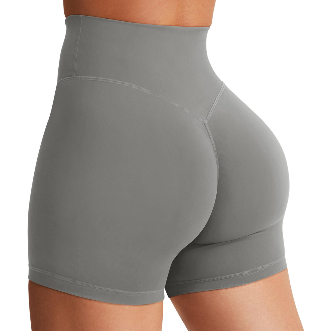 YEOREO SoftHue Women's Biker Shorts Workout Hidden Scrunch Gym Shorts | High Waist, Tummy Control, Buttery Soft, No Front Seam, Running Shorts, 3.6" /4.5" / 6"