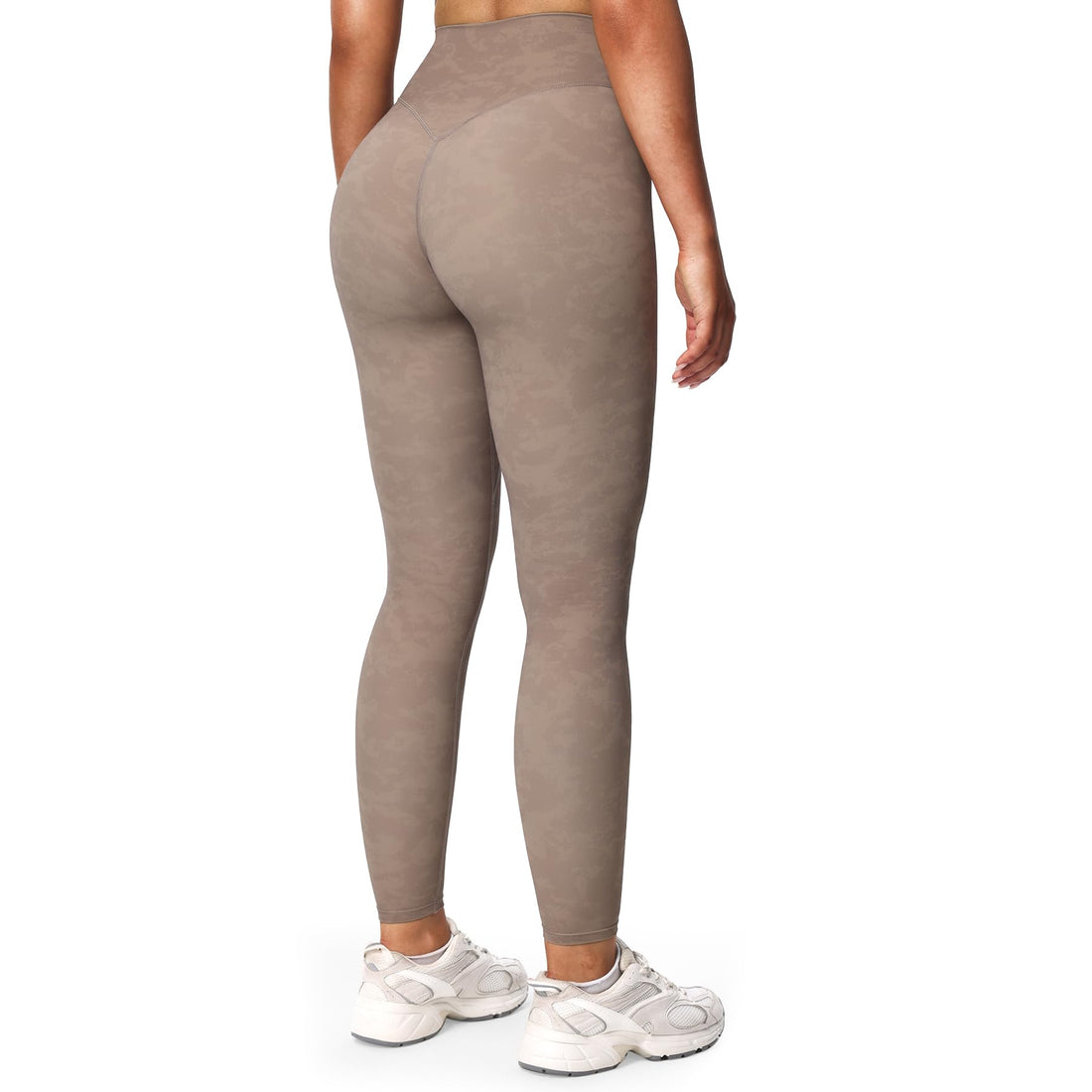 Aoxjox High Waisted Workout Leggings for Women Tummy Control Buttery Soft Yoga Metamorph Deep V Pants 26"