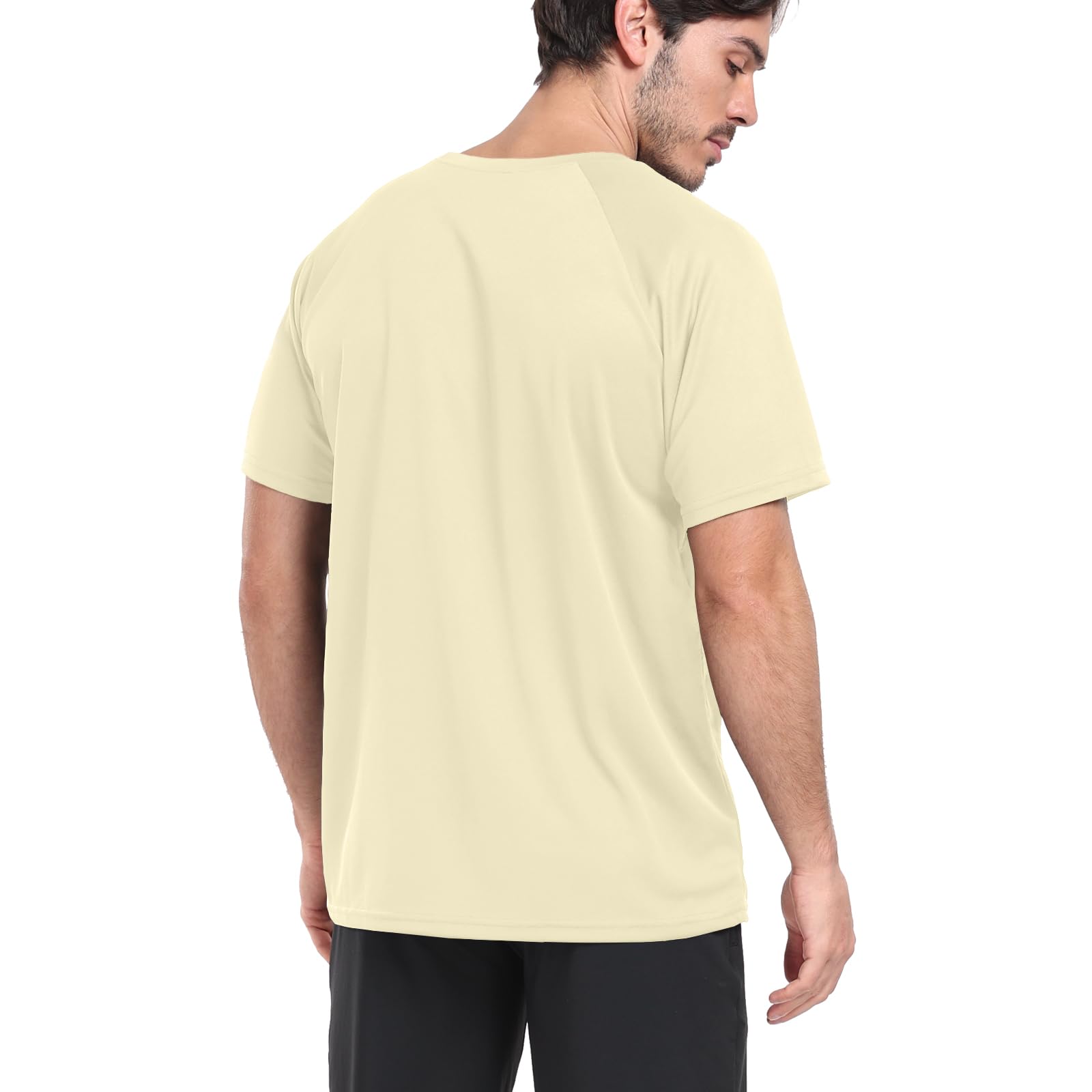 HovSiyla 1/5 Pack Running Shirts Men Sport Tops Dry Fit Gym Wicking Athletic T Shirts Breathable Cool Workout Shirts