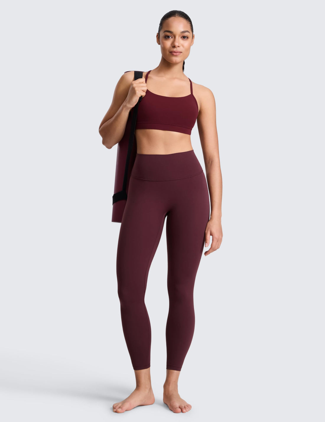 CRZ YOGA SculptAir No Front Seam Leggings 25"