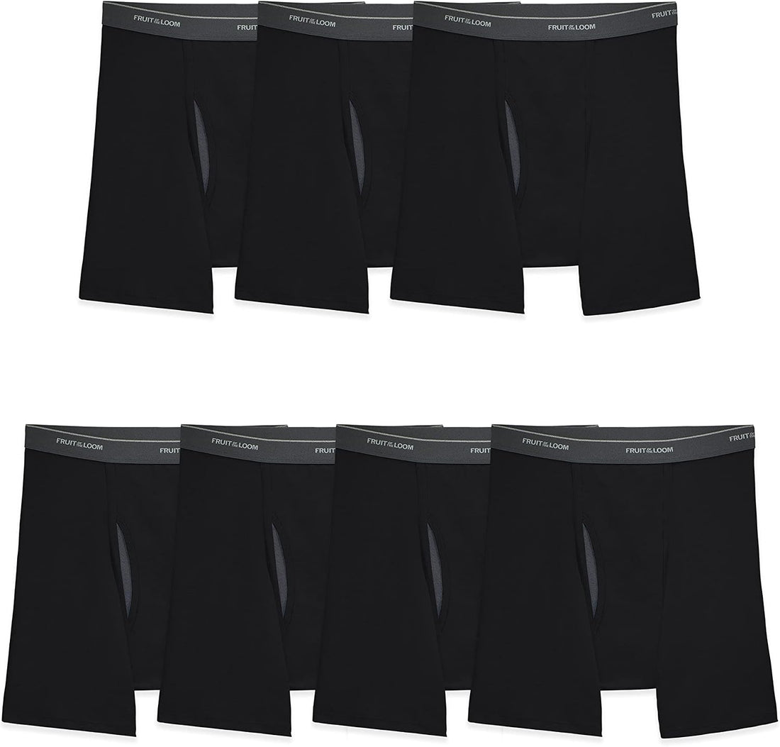 Fruit of the Loom Men's Coolzone Boxer Briefs, Moisture Wicking & Breathable