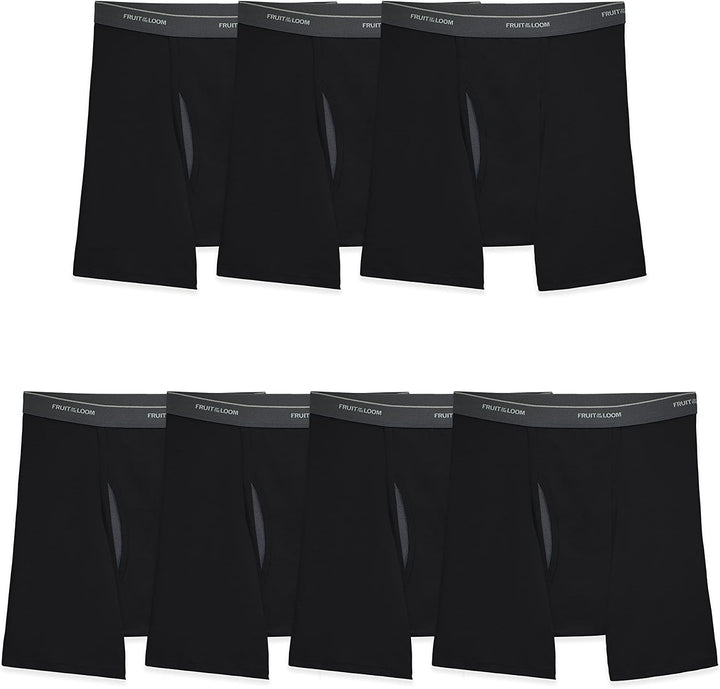 Fruit of the Loom Men's Coolzone Boxer Briefs, Moisture Wicking & Breathable