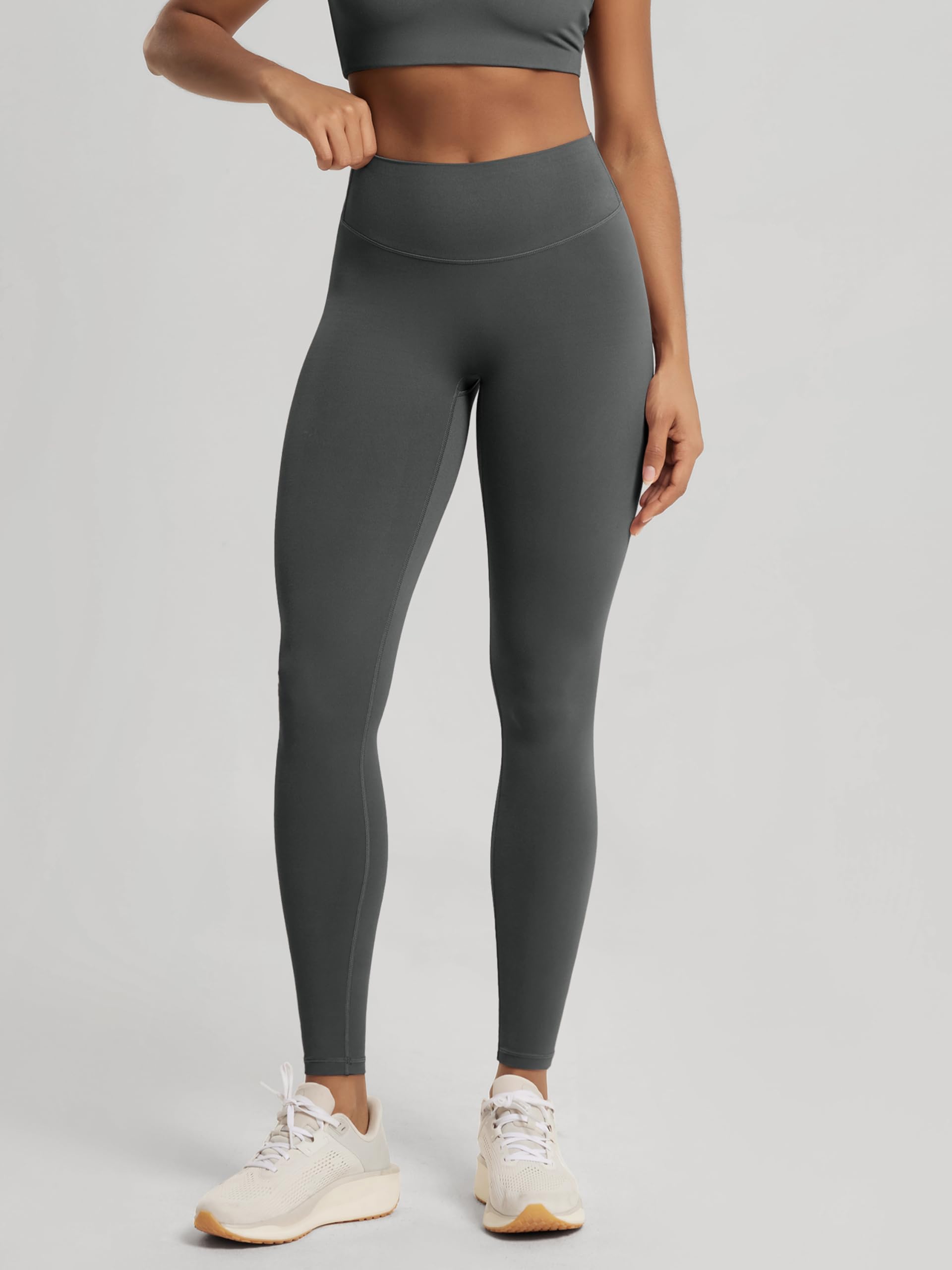 ODODOS Hidden Scrunch Butt Lifting Leggings for Women - 25" / 27" / 29" No Front Seam High Waist Booty Sculpting Yoga Pants