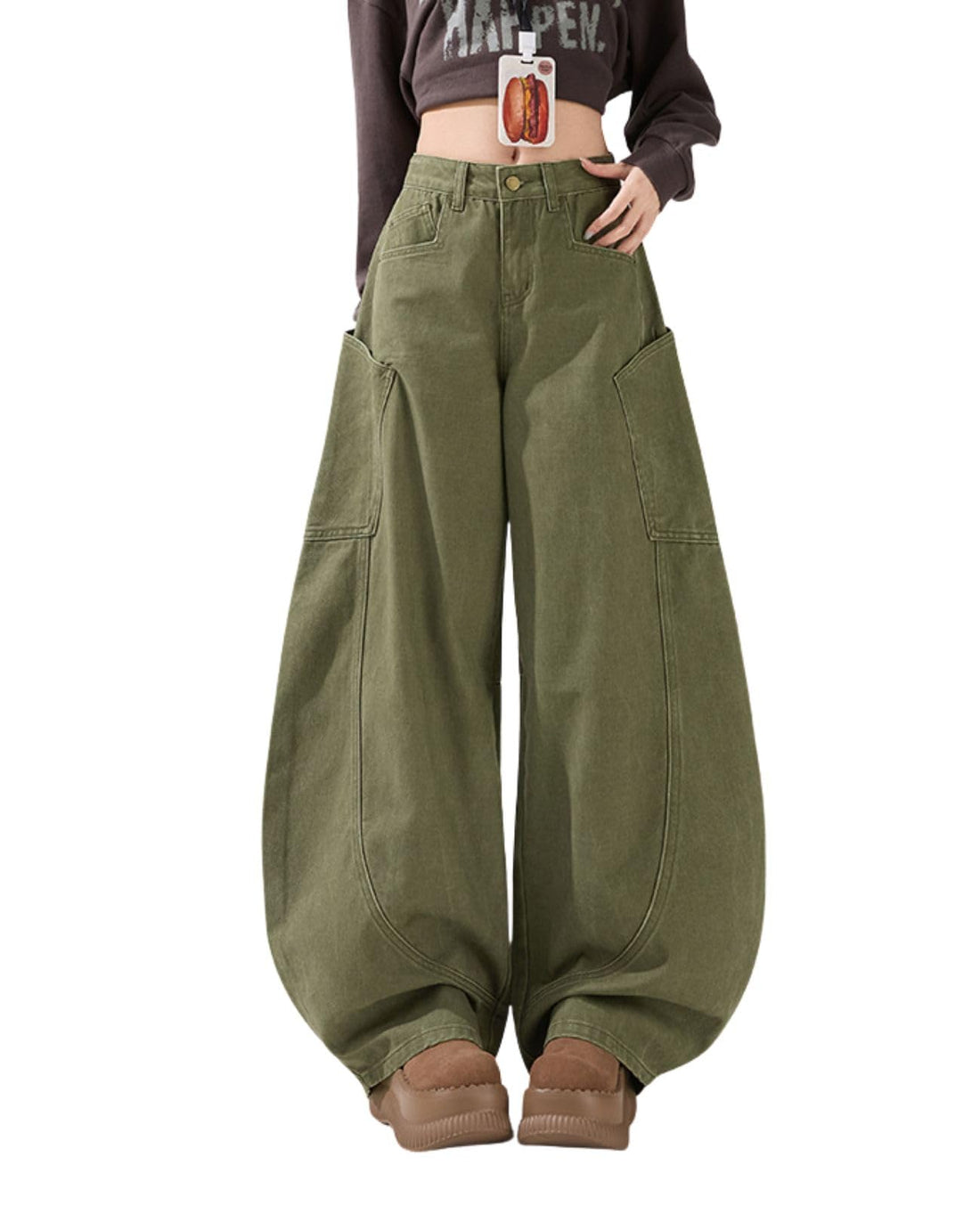 Baggy Jeans for Woman Men High Waisted Barrel Leg Jeans Casual Loose Denim Pants Streetwear Clothes