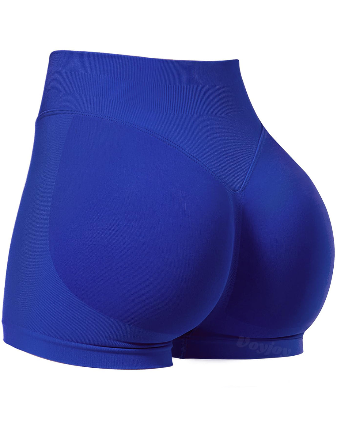 VOYJOY Women Workout Impact Shorts 2.5"/ 3.6"/ 4.5"/ 6" Scrunch Butt Booty | Tummy Control, High Waisted, Bike Short, Gentle Compression, for Women