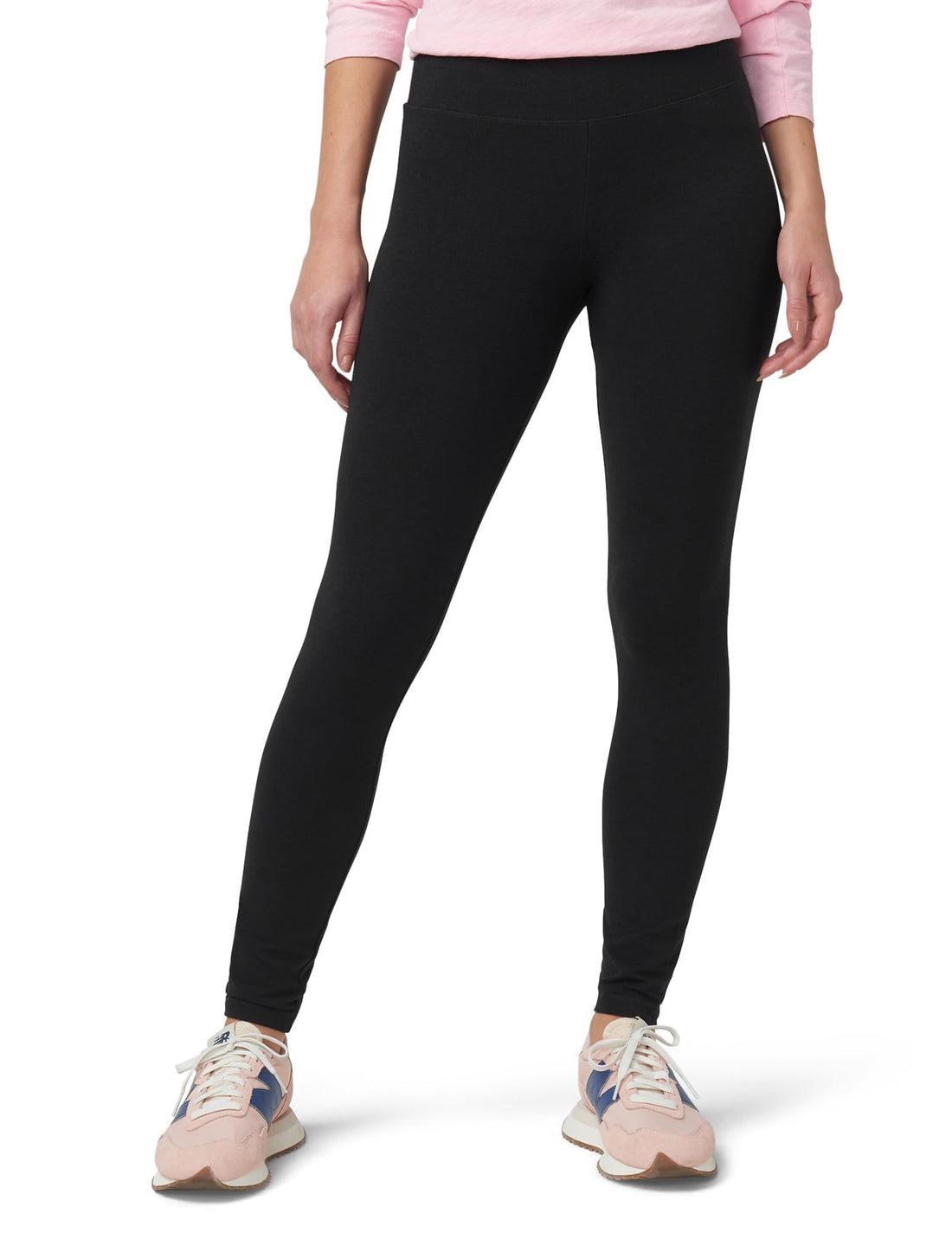 HUE Women’s Cotton Ultra Legging with Wide Waistband, Available in Capri and Legging Length