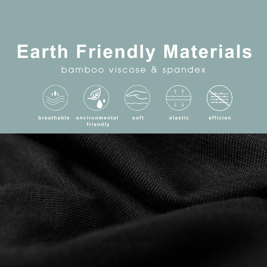BAMBOO COOL Men's Underwear Boxer Briefs Soft Breathable Underwear (4 or 7 Pack)