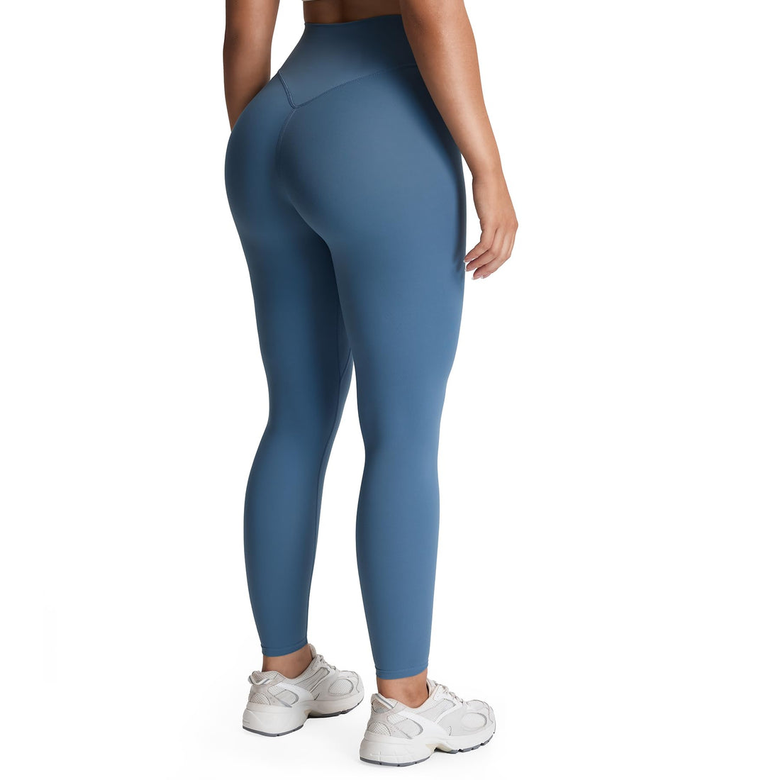 Aoxjox High Waisted Workout Leggings for Women Tummy Control Buttery Soft Yoga Metamorph Deep V Pants 26"