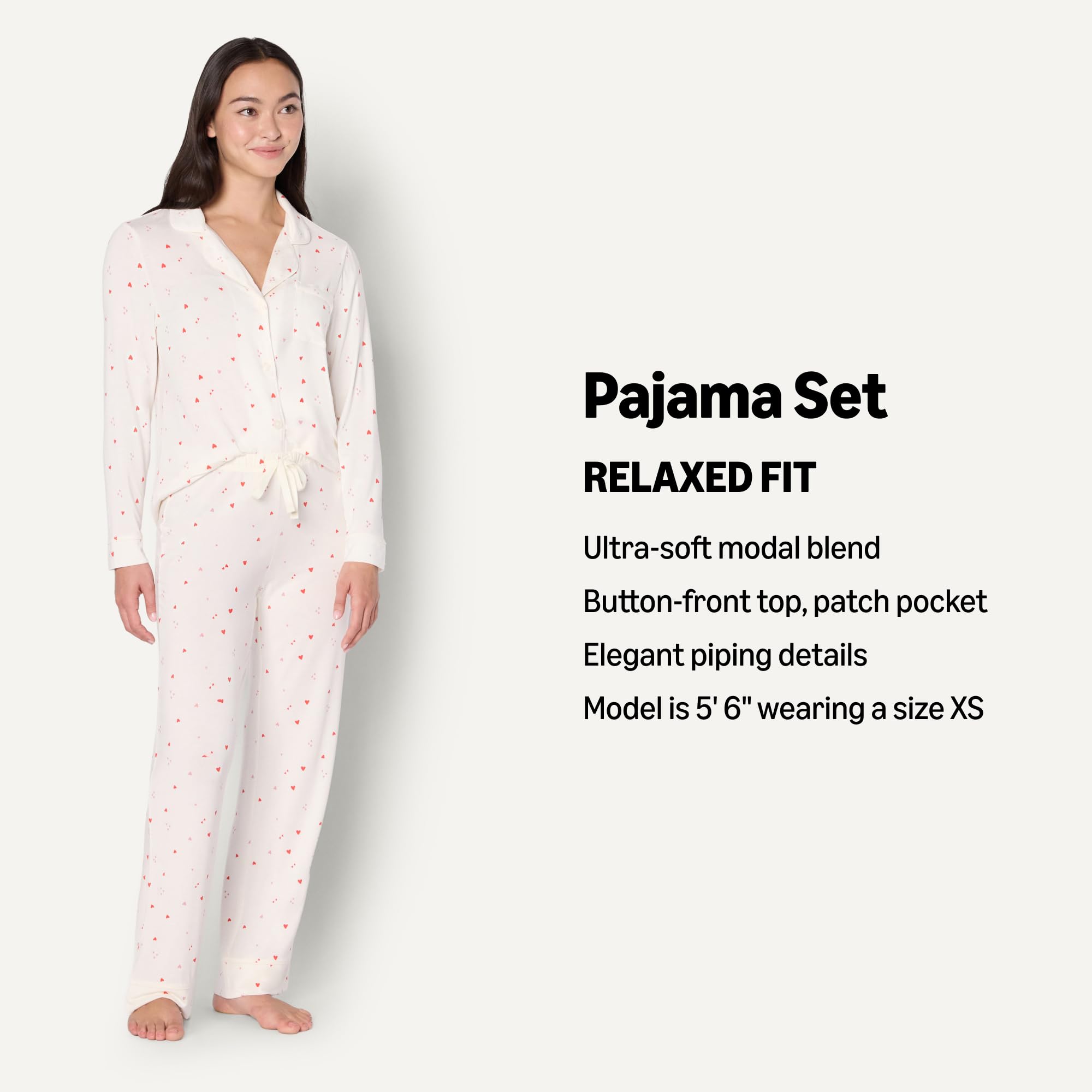 Amazon Essentials x Sofia Grainge Mommy and Me Long Sleeve Pajama Set