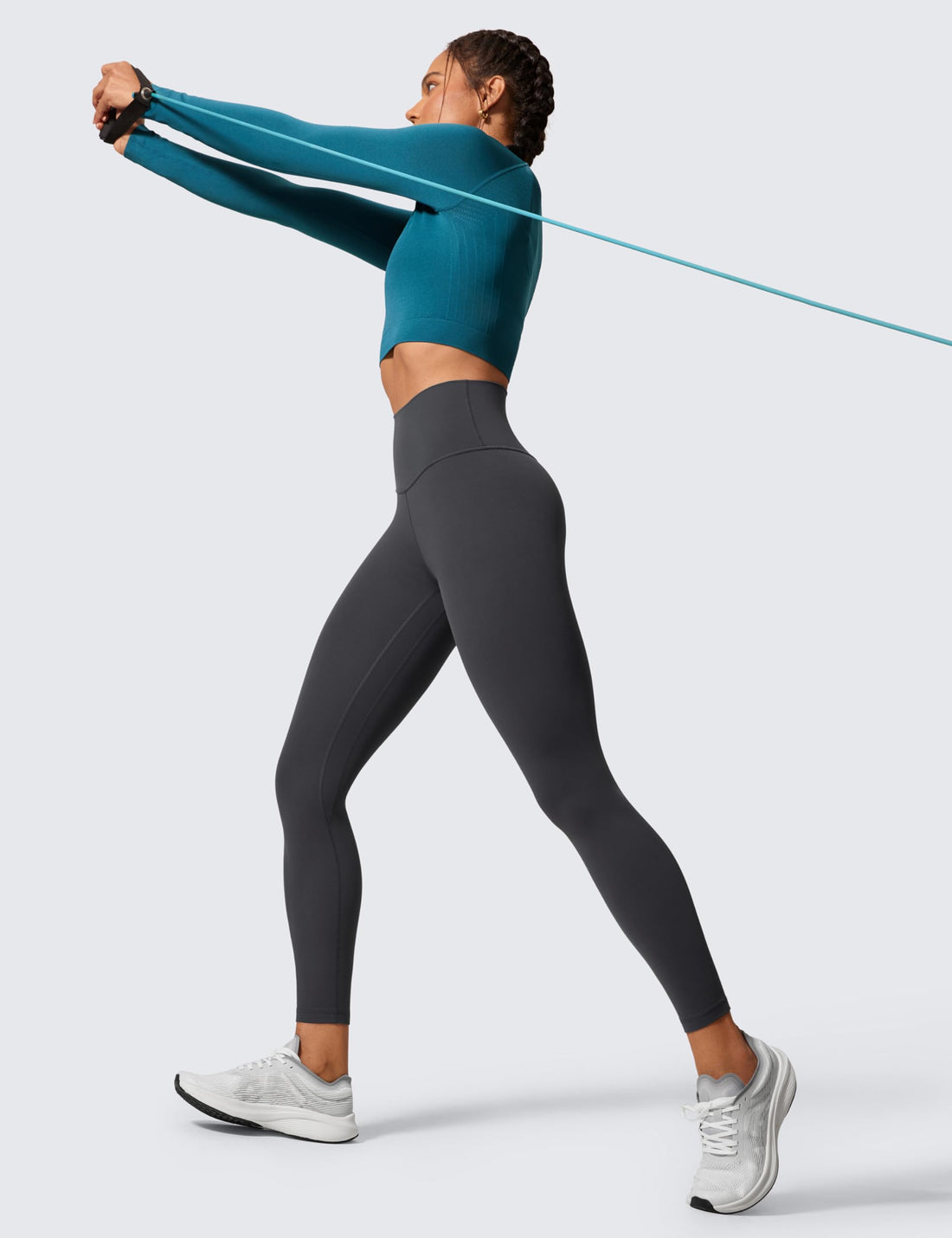 CRZ YOGA Butterlift Leggings 25" | Buttery Soft, Moderate Compression, Yoga, Pilates, High Waisted, for Women