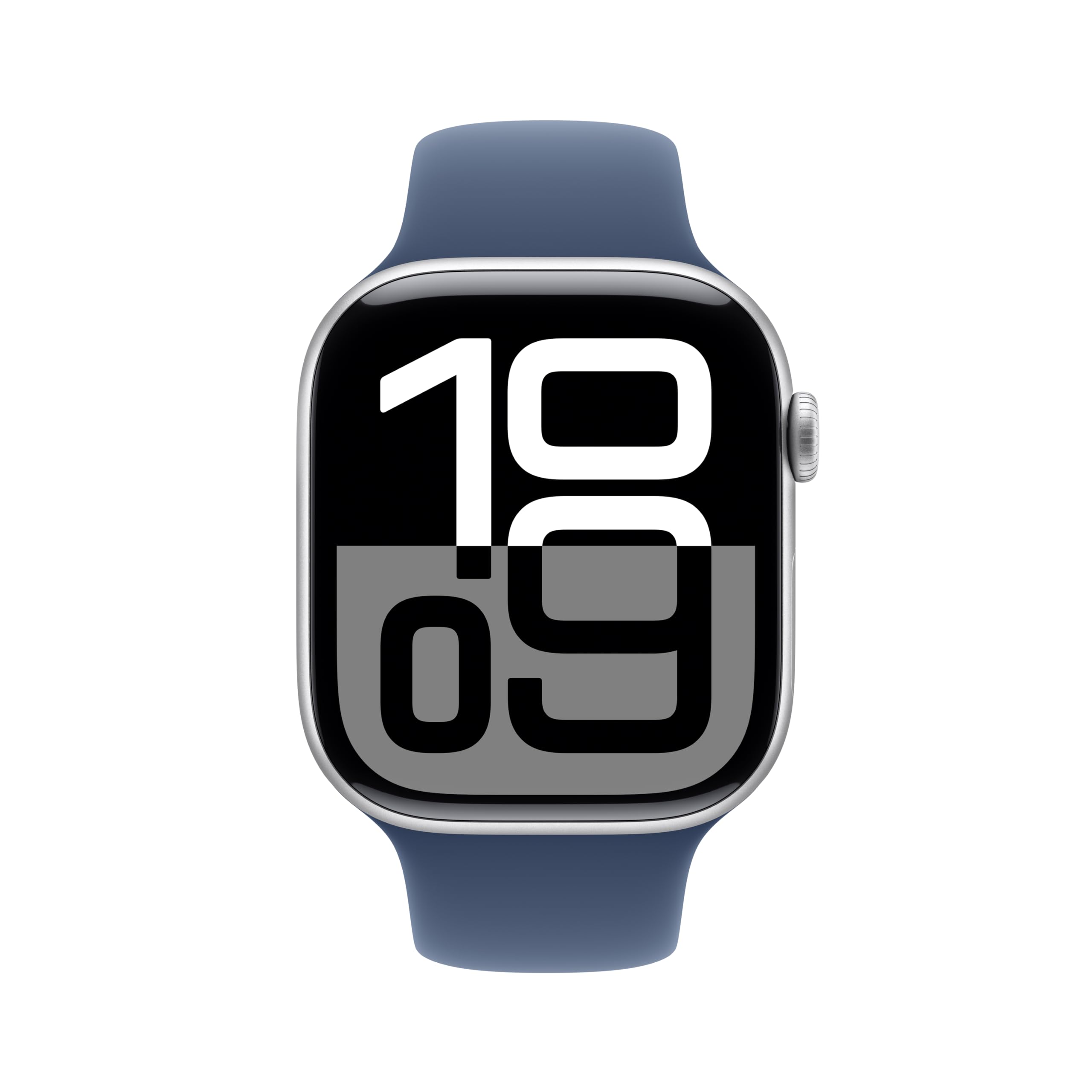 Apple Watch Series 10 [GPS 46mm case] Smartwatch with Jet Black Aluminum Case with Black Sport Band - M/L. Fitness Tracker, ECG App, Always-On Retina Display, Water Resistant