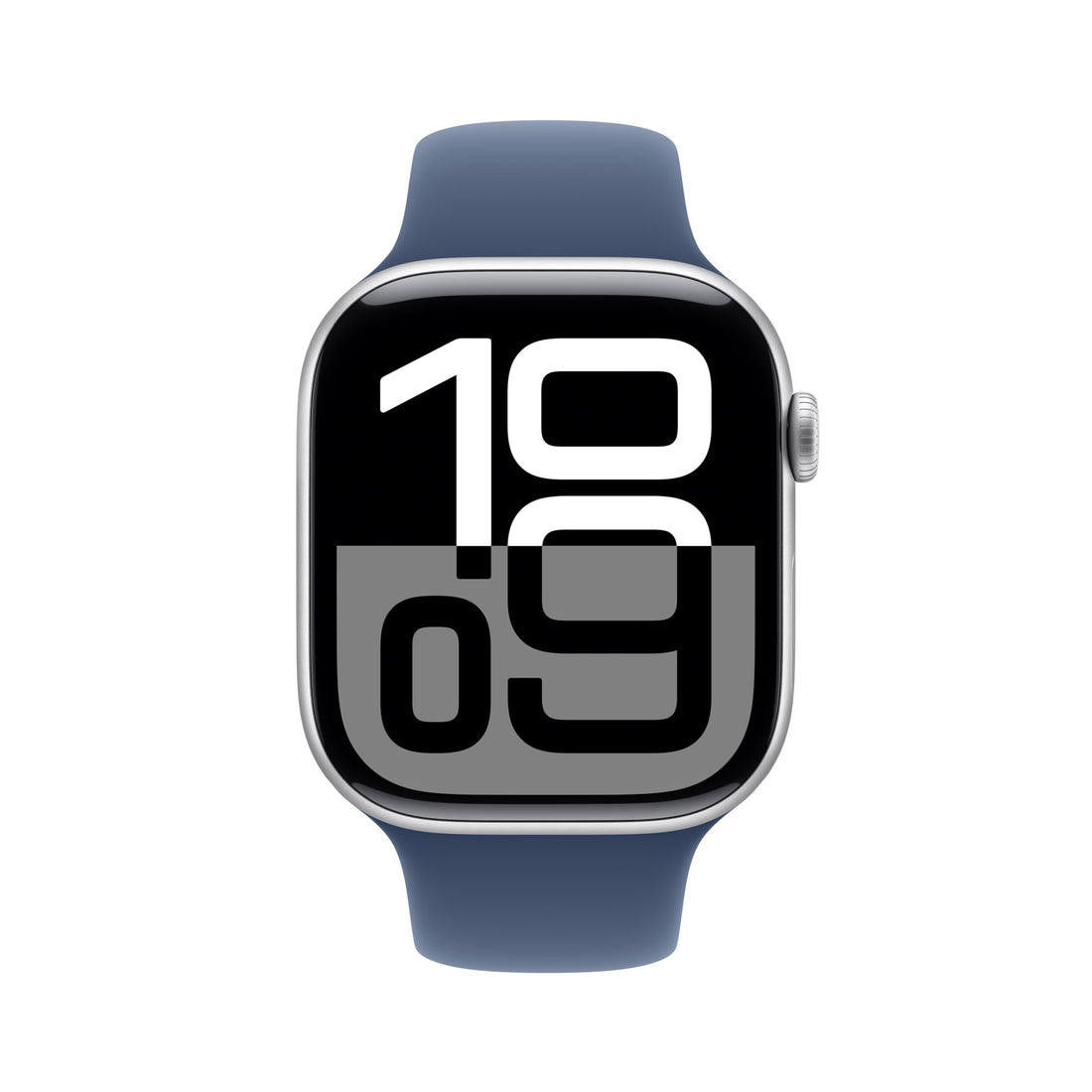 Apple Watch Series 10 [GPS 46mm case] Smartwatch with Jet Black Aluminum Case with Black Sport Band - M/L. Fitness Tracker, ECG App, Always-On Retina Display, Water Resistant