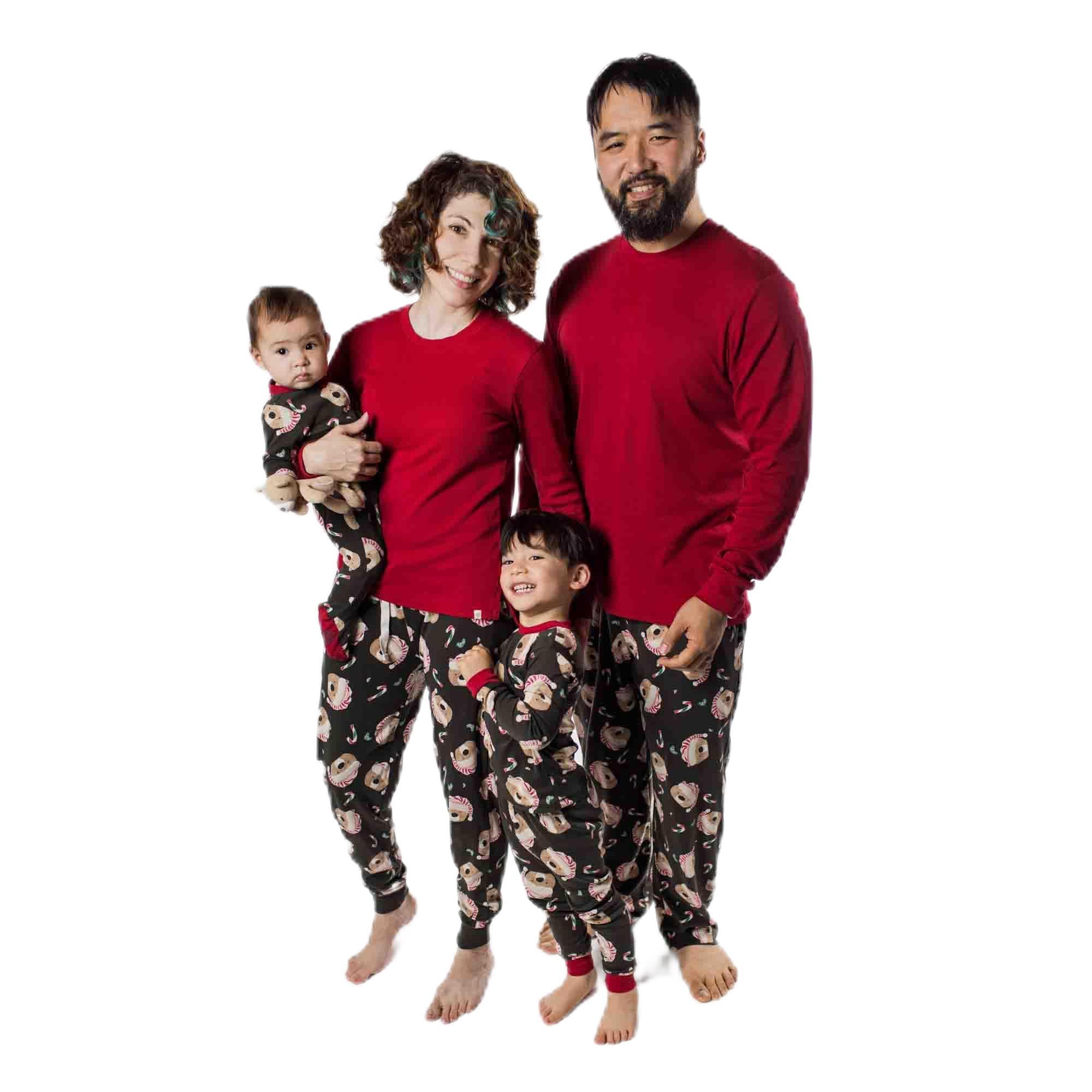 Burt's Bees Baby Matching Family Jammies, Organic Cotton, Holiday Pajamas